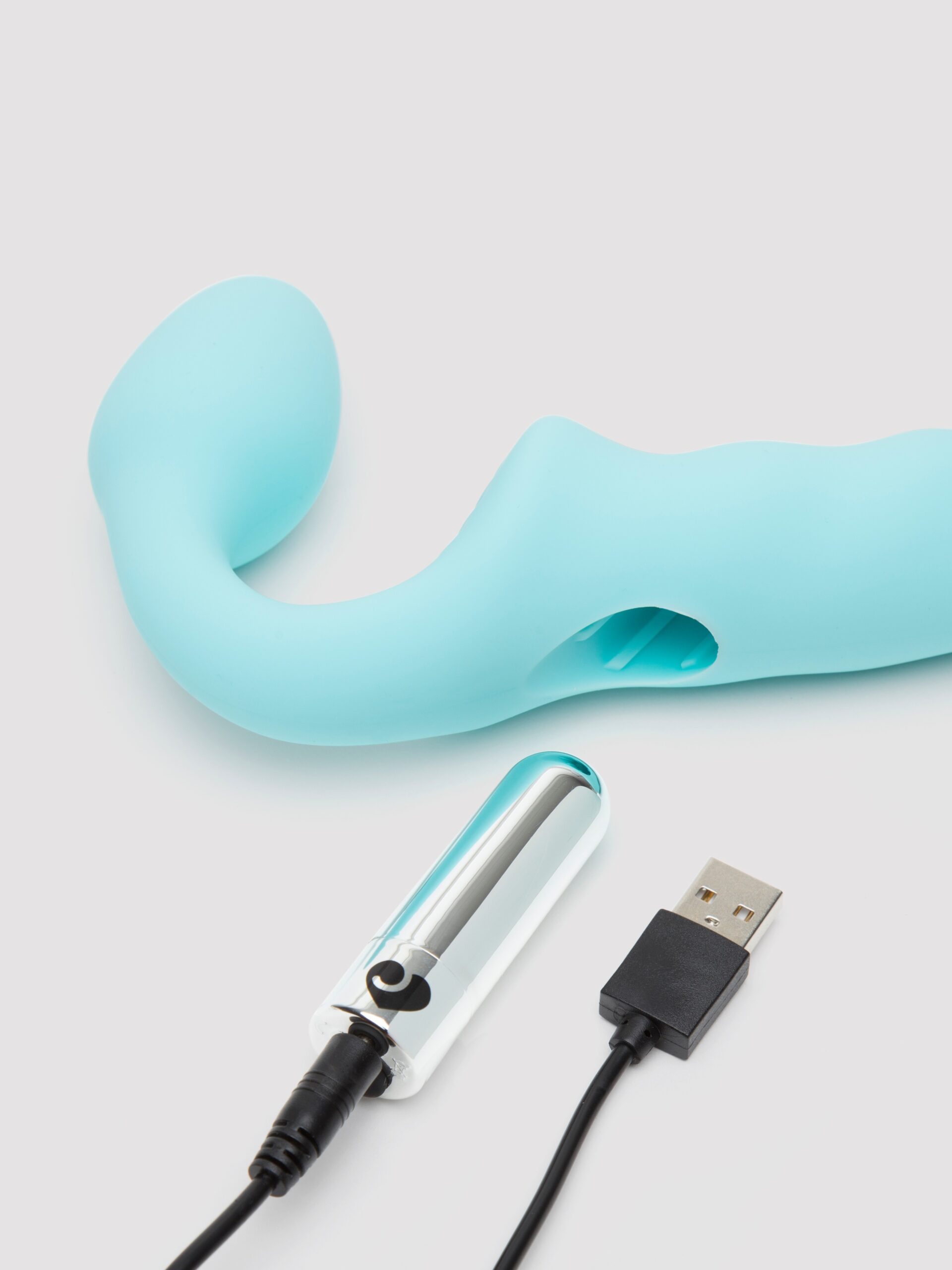 Lovehoney Posable Rechargeable Vibrating Strapless Strap-On - Image 5