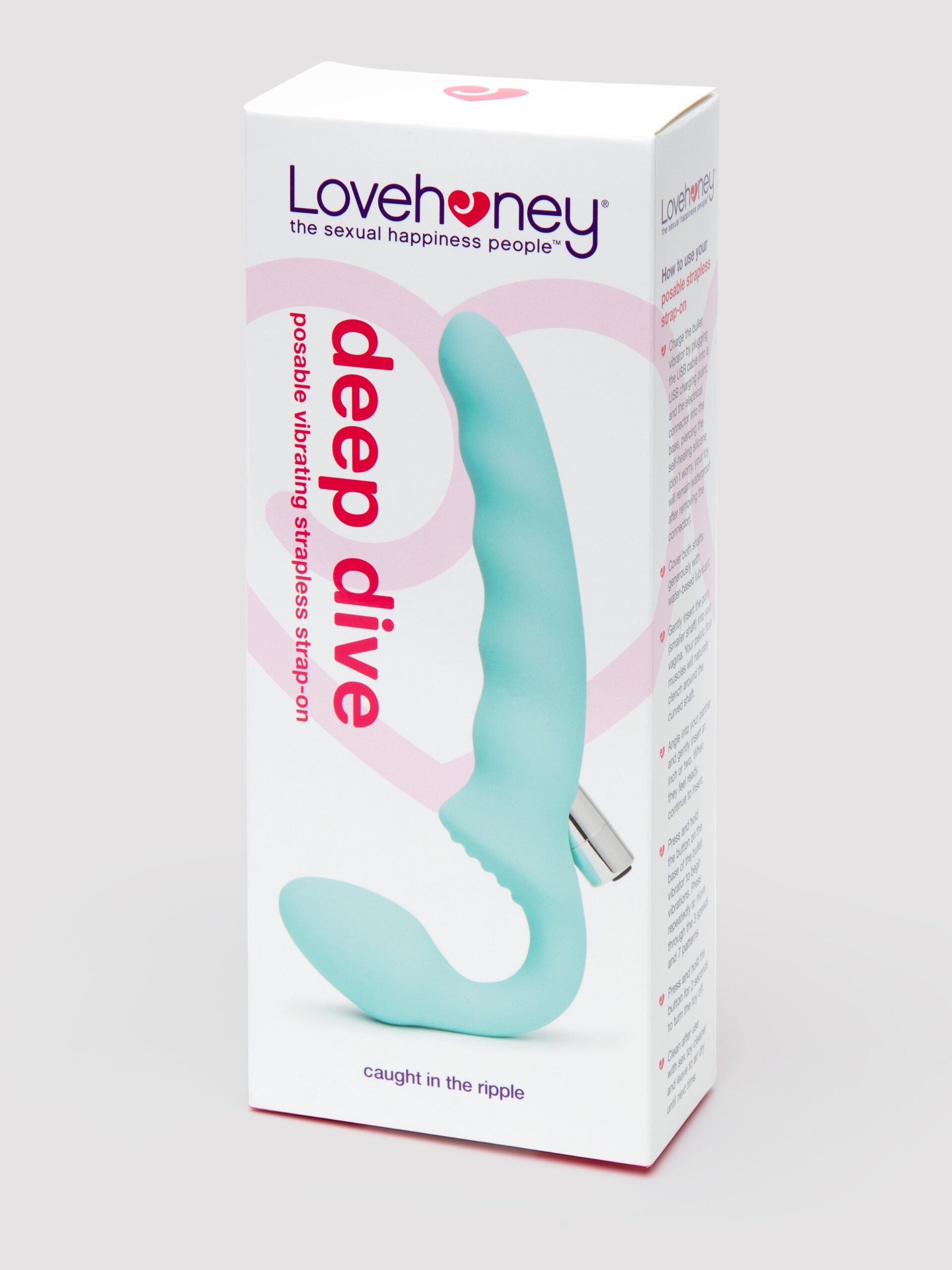 Lovehoney Posable Rechargeable Vibrating Strapless Strap-On - Image 7