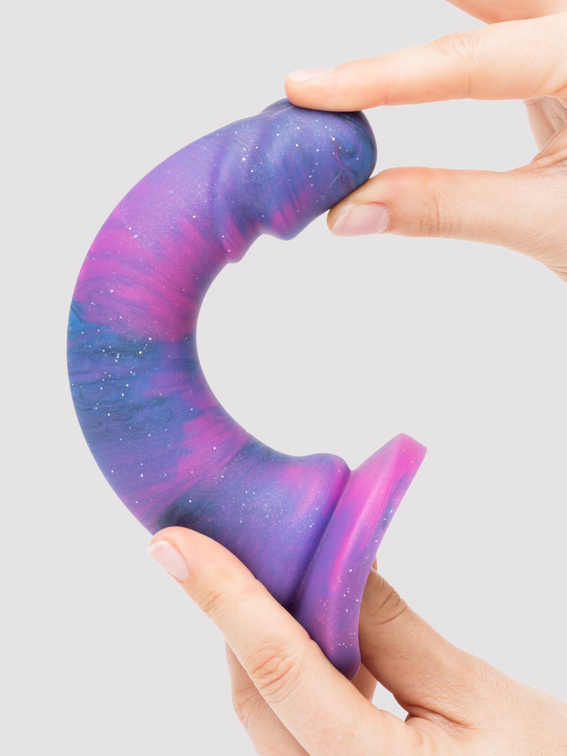 Lovehoney Super Soft Silicone Galaxy Dildo 7 Inch - Image 6