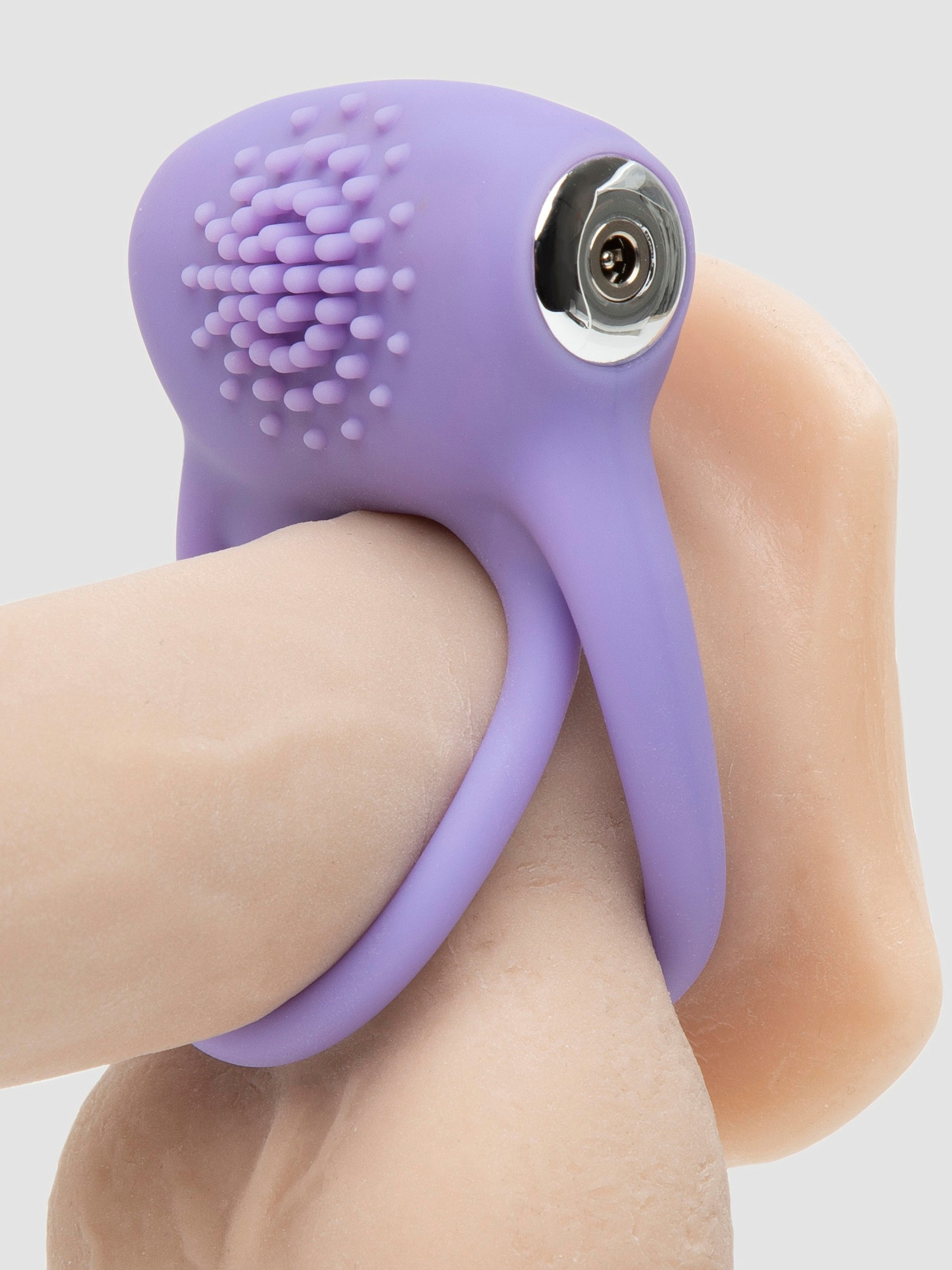 Lovehoney Luxury 12 Function Rechargeable Silicone Love Ring - Image 2