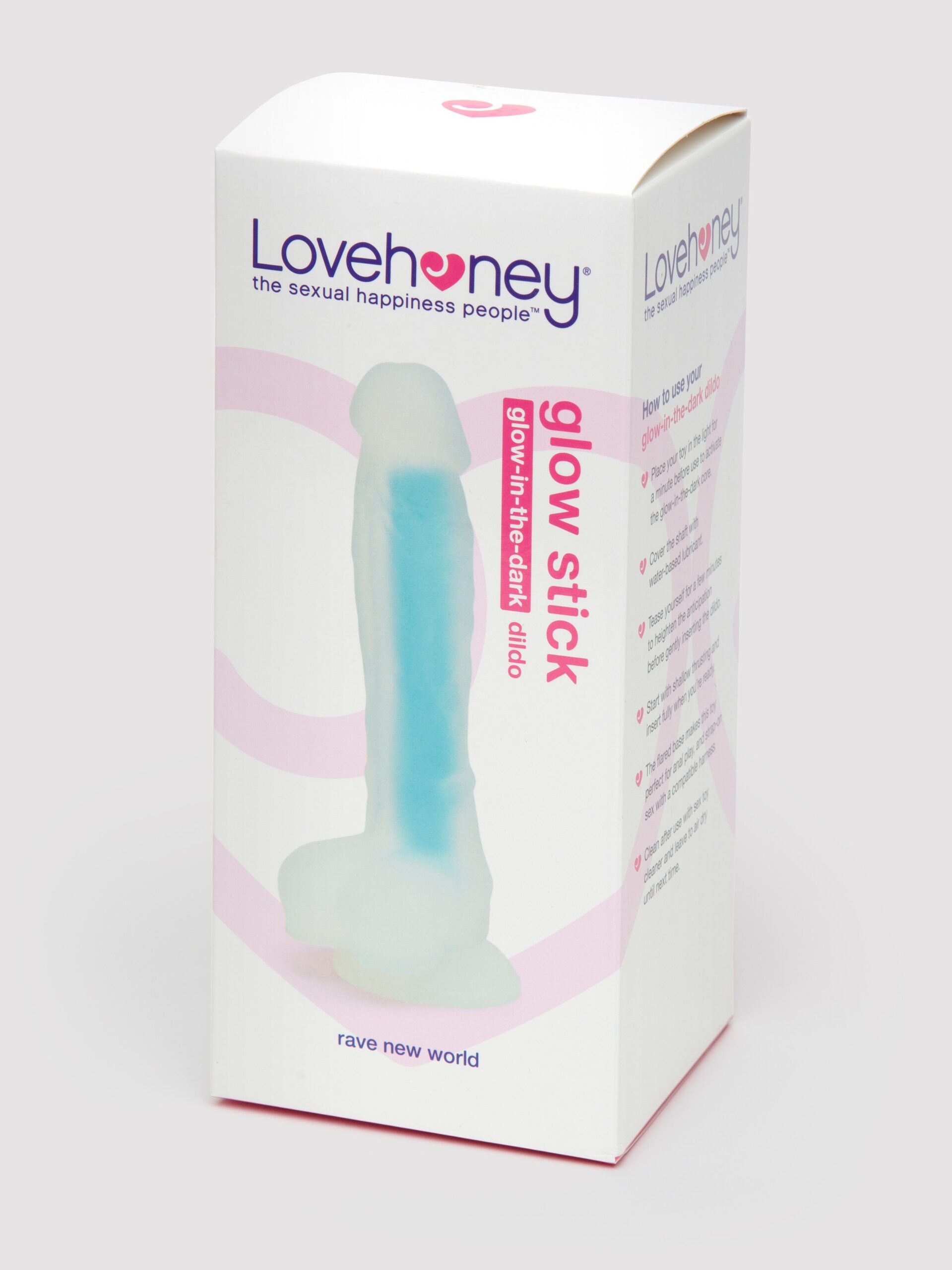 Lovehoney Glow-in-the-Dark Dildo 7.5 Inch - Image 6