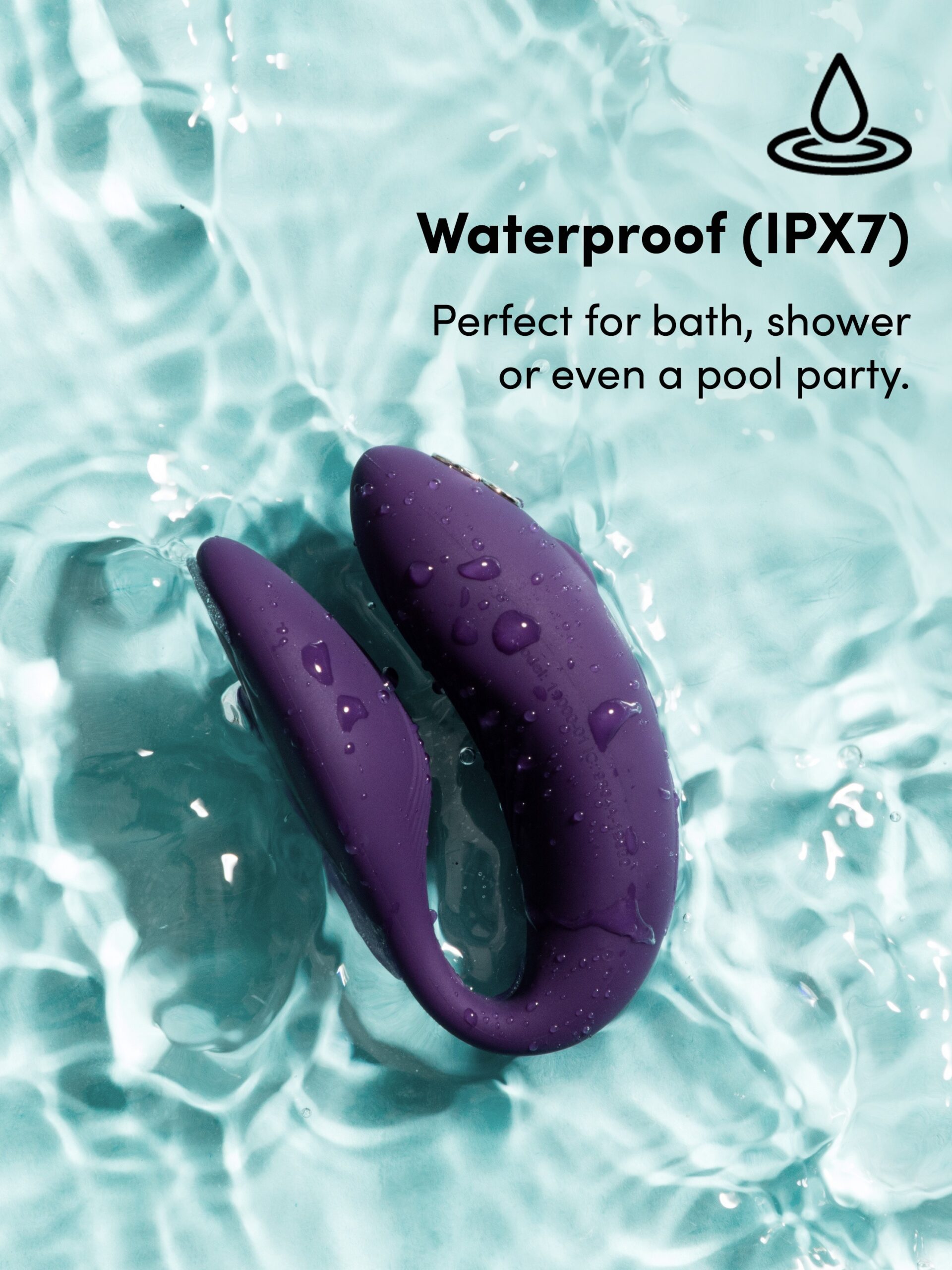 We-Vibe Chorus App and Remote Controlled Rechargeable Couple's Vibrator - Image 2