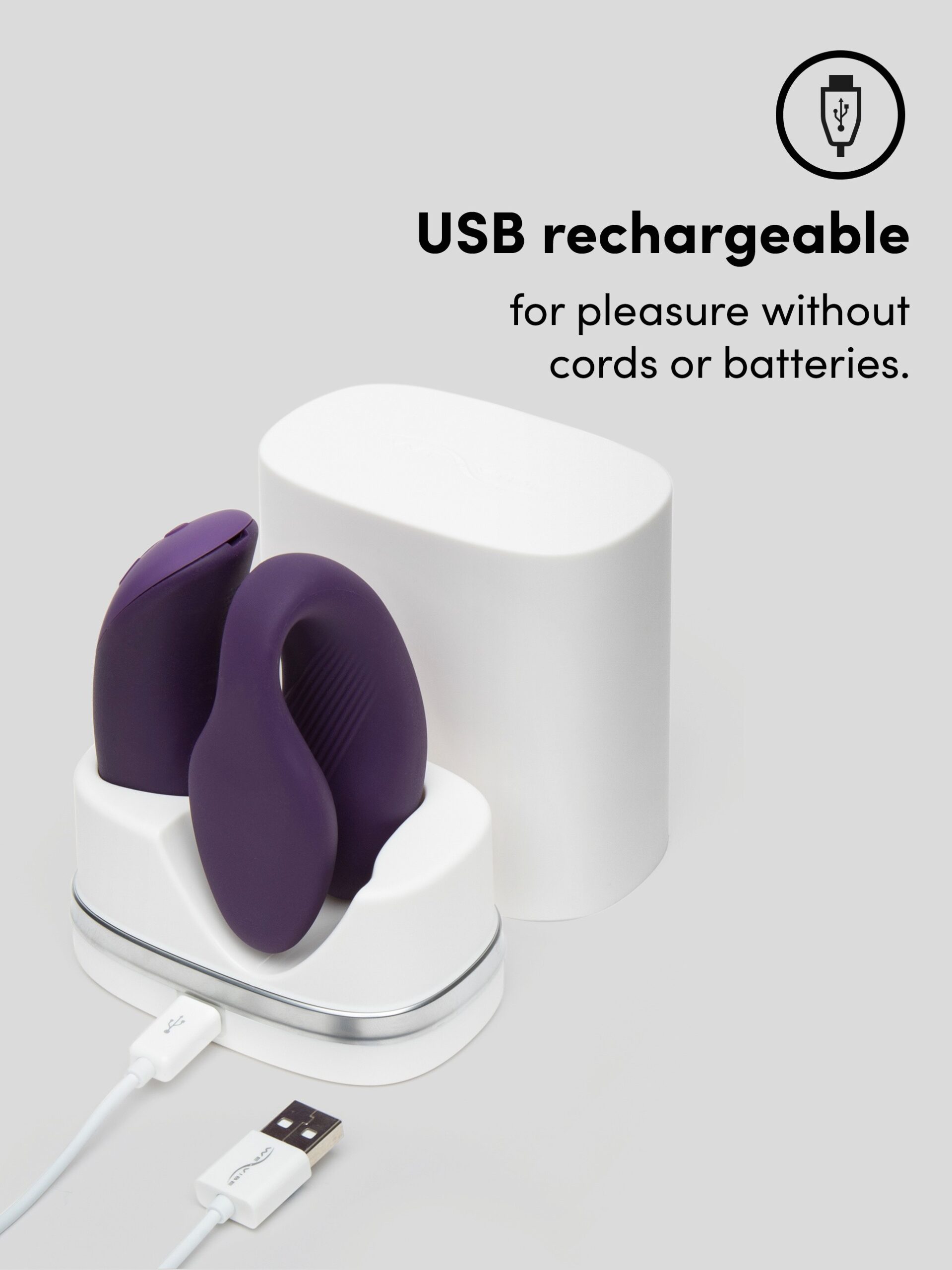 We-Vibe Chorus App and Remote Controlled Rechargeable Couple's Vibrator - Image 5