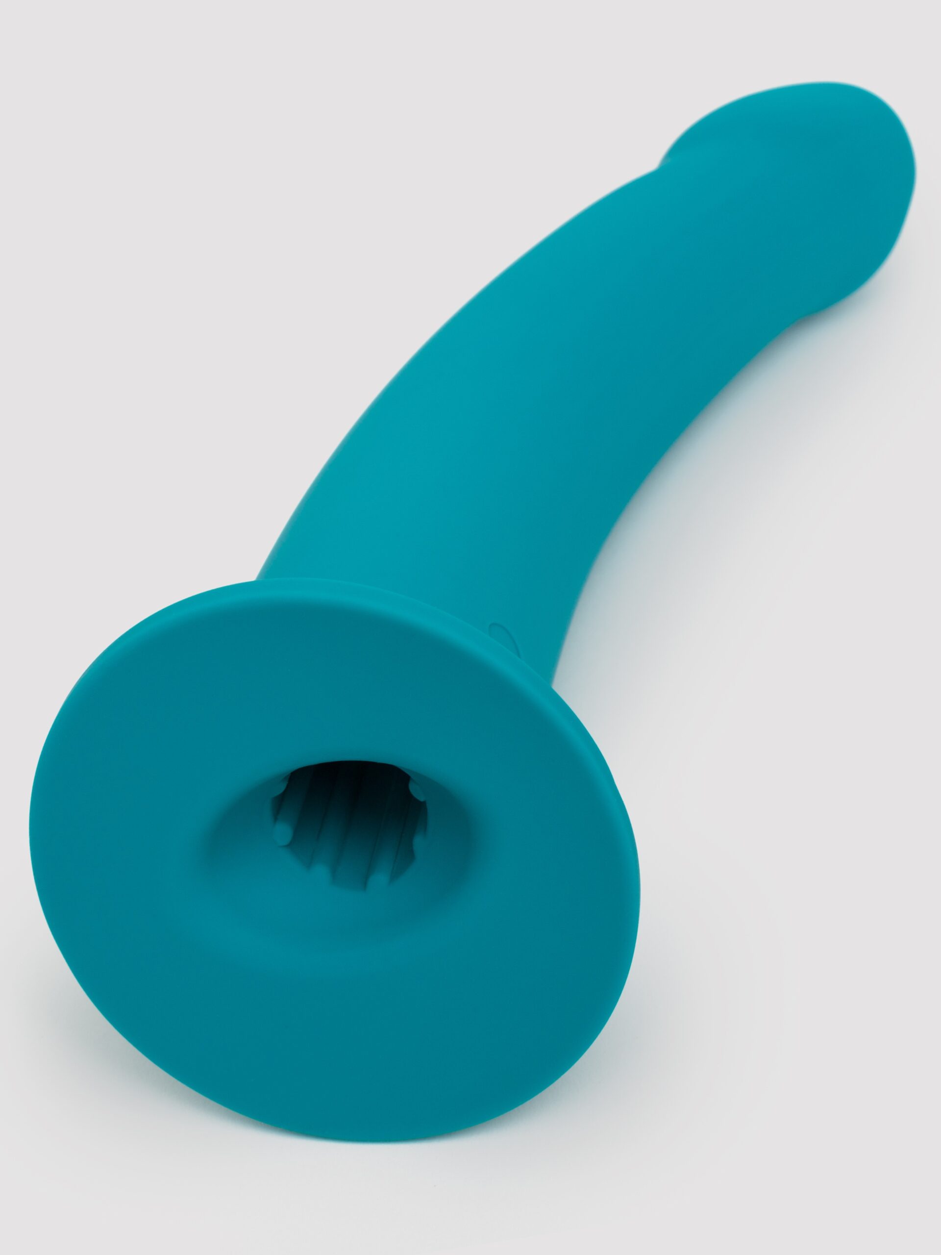 Lovehoney Curved Silicone Suction Cup Dildo 8 Inch - Image 3