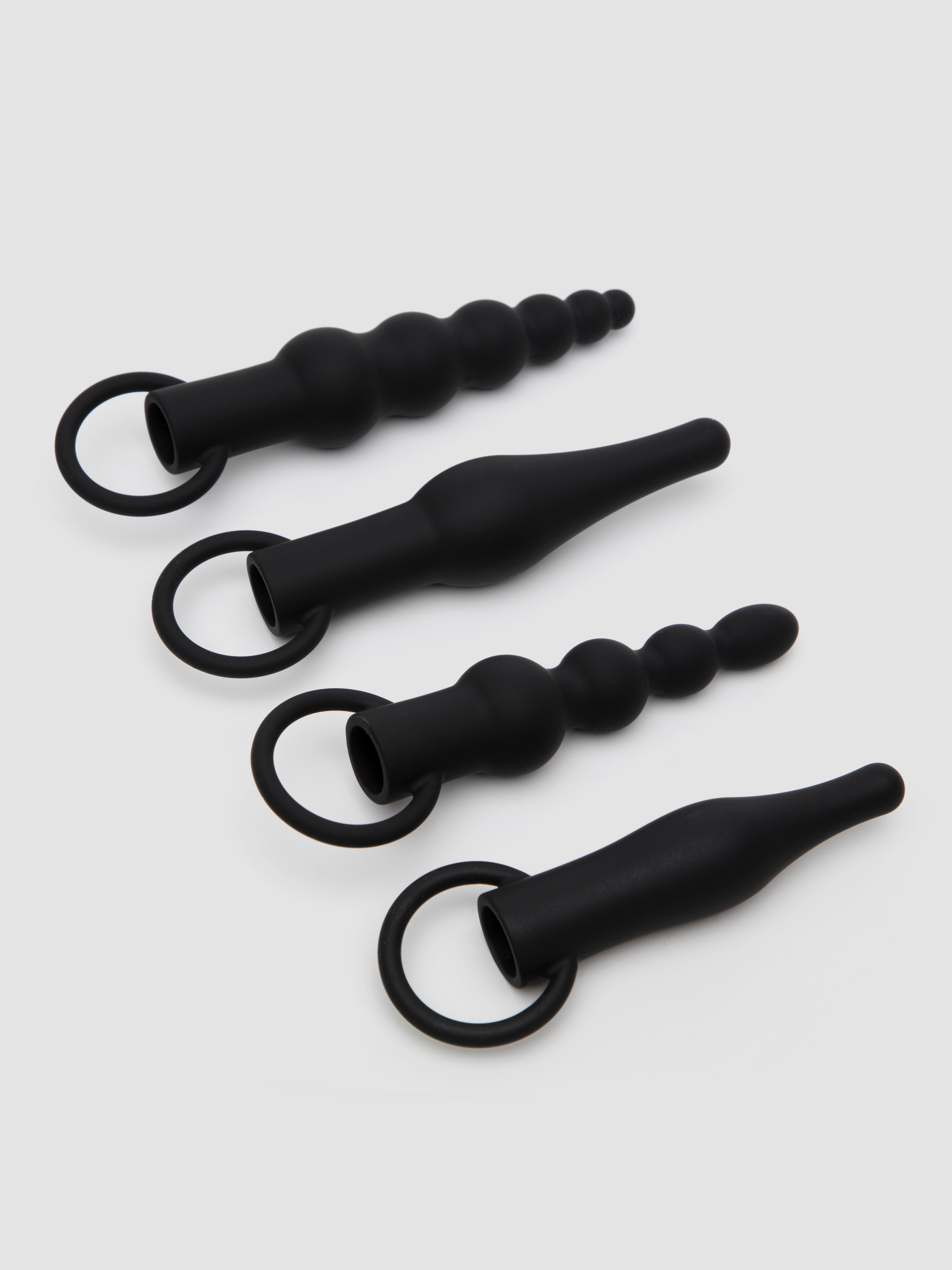 Lovehoney The Booty Bunch Rechargeable Vibrating Butt Plug Set (5 Piece) - Image 2