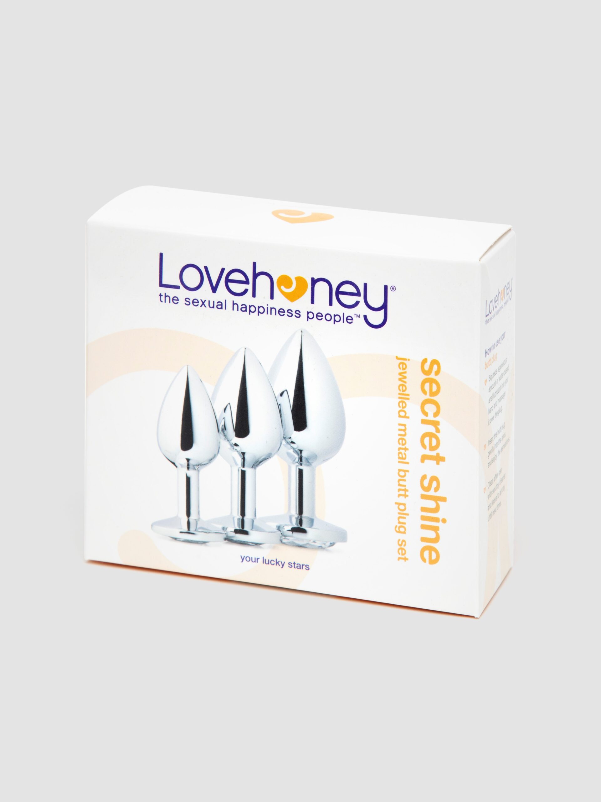 Lovehoney Jeweled Metal Butt Plug Set (3 Piece) - Image 5