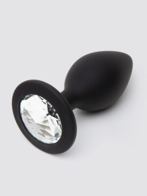 Lovehoney Jewelled Silicone Medium Butt Plug 3.5 Inch