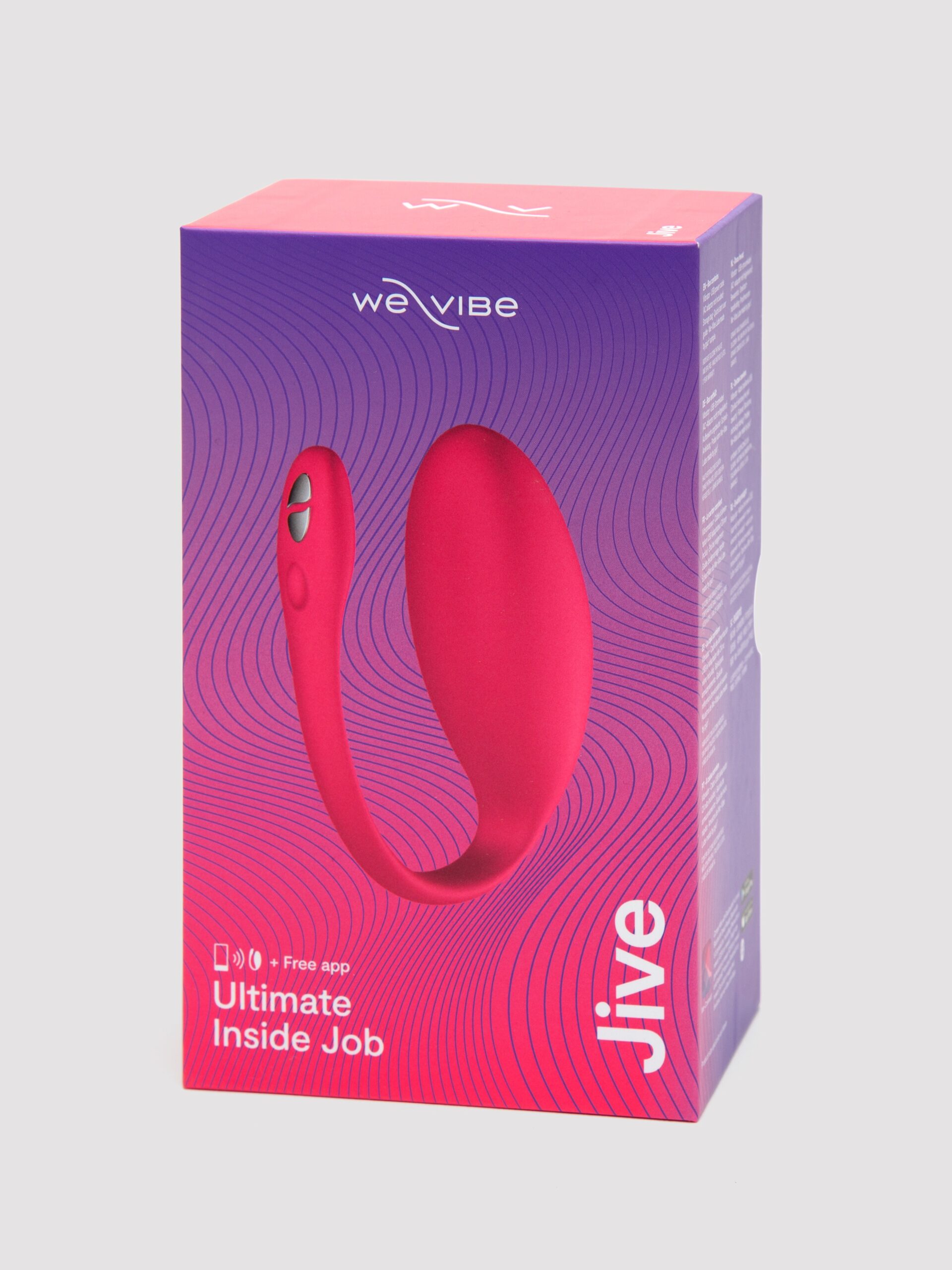 We-Vibe Jive App Controlled Rechargeable Love Egg Vibrator - Image 7