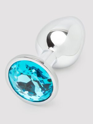 Lovehoney Silver Jewelled Aluminum Beginner's Butt Plug 2.5 Inch