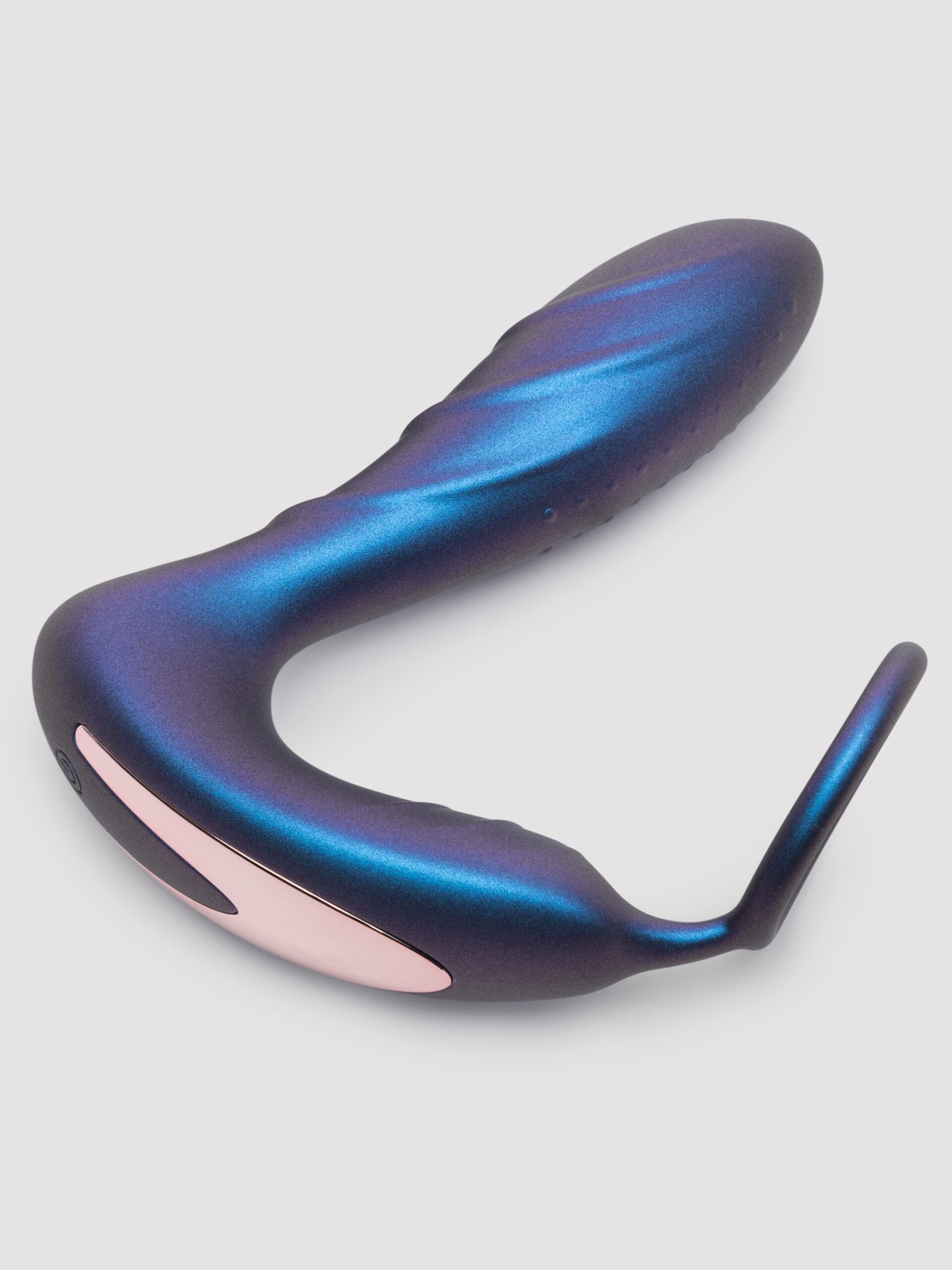 Hueman Black Hole Galactic Silicone Remote Control Cock Ring Butt Plug - Image 2