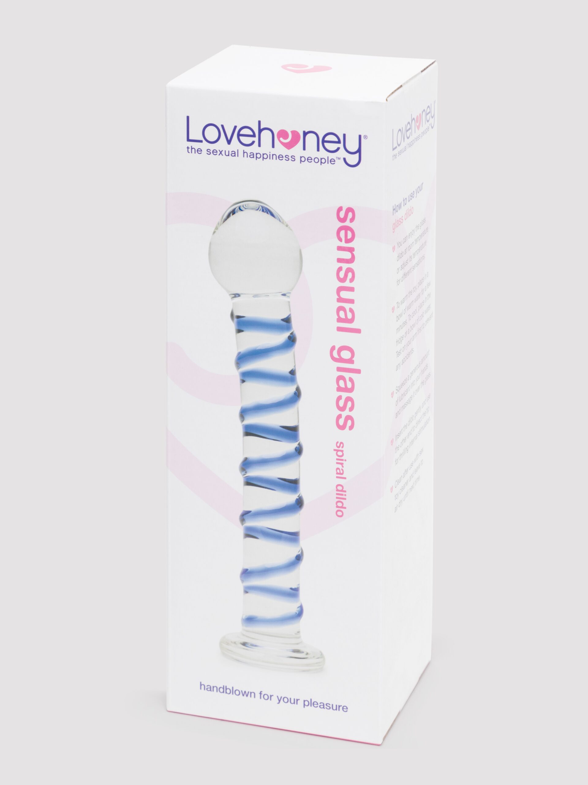 Lovehoney Spiral G-Spot Sensual Glass Dildo - Image 5