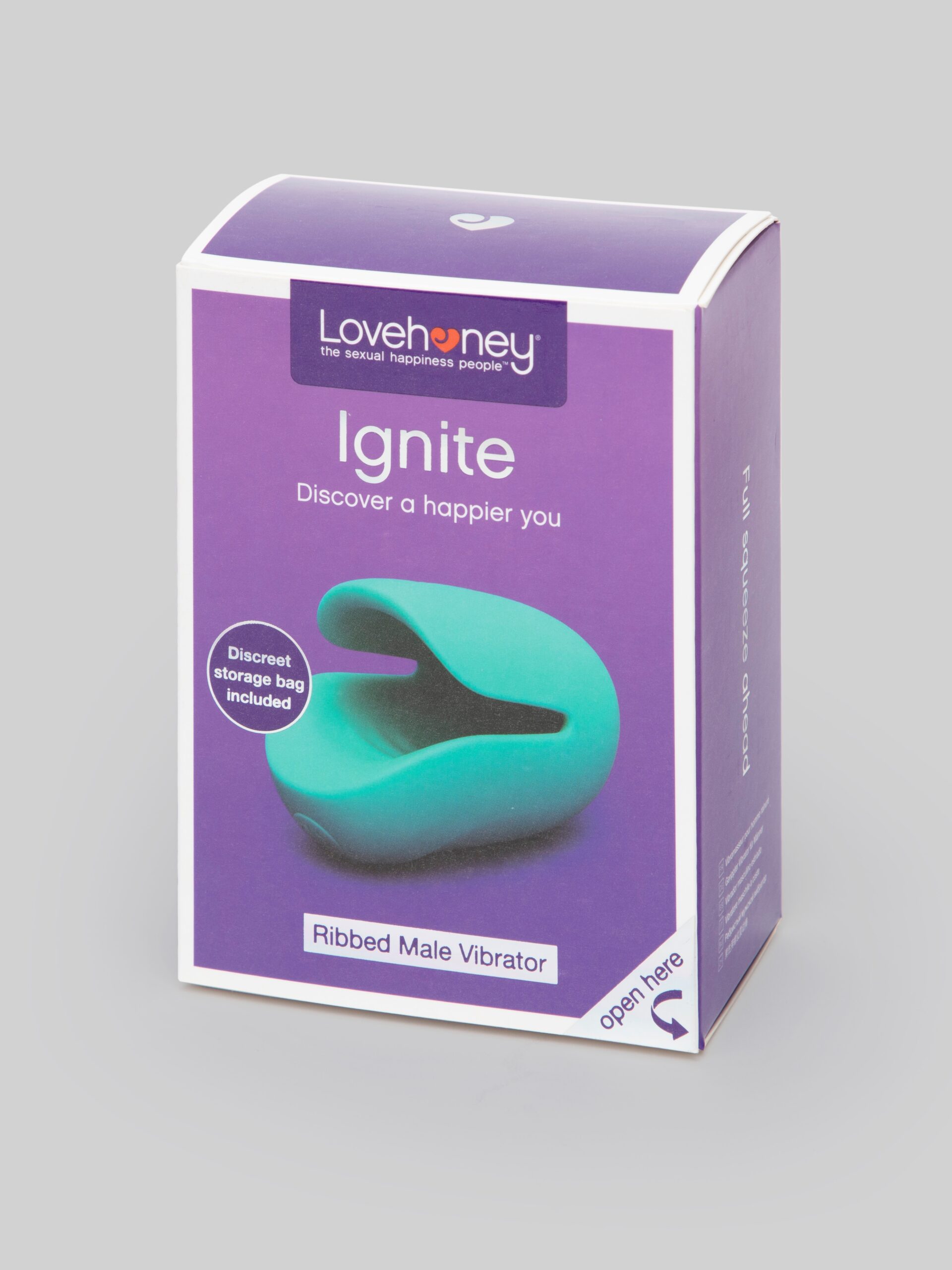 Lovehoney Ignite 20 Function Ribbed Male Head Vibrator - Image 7