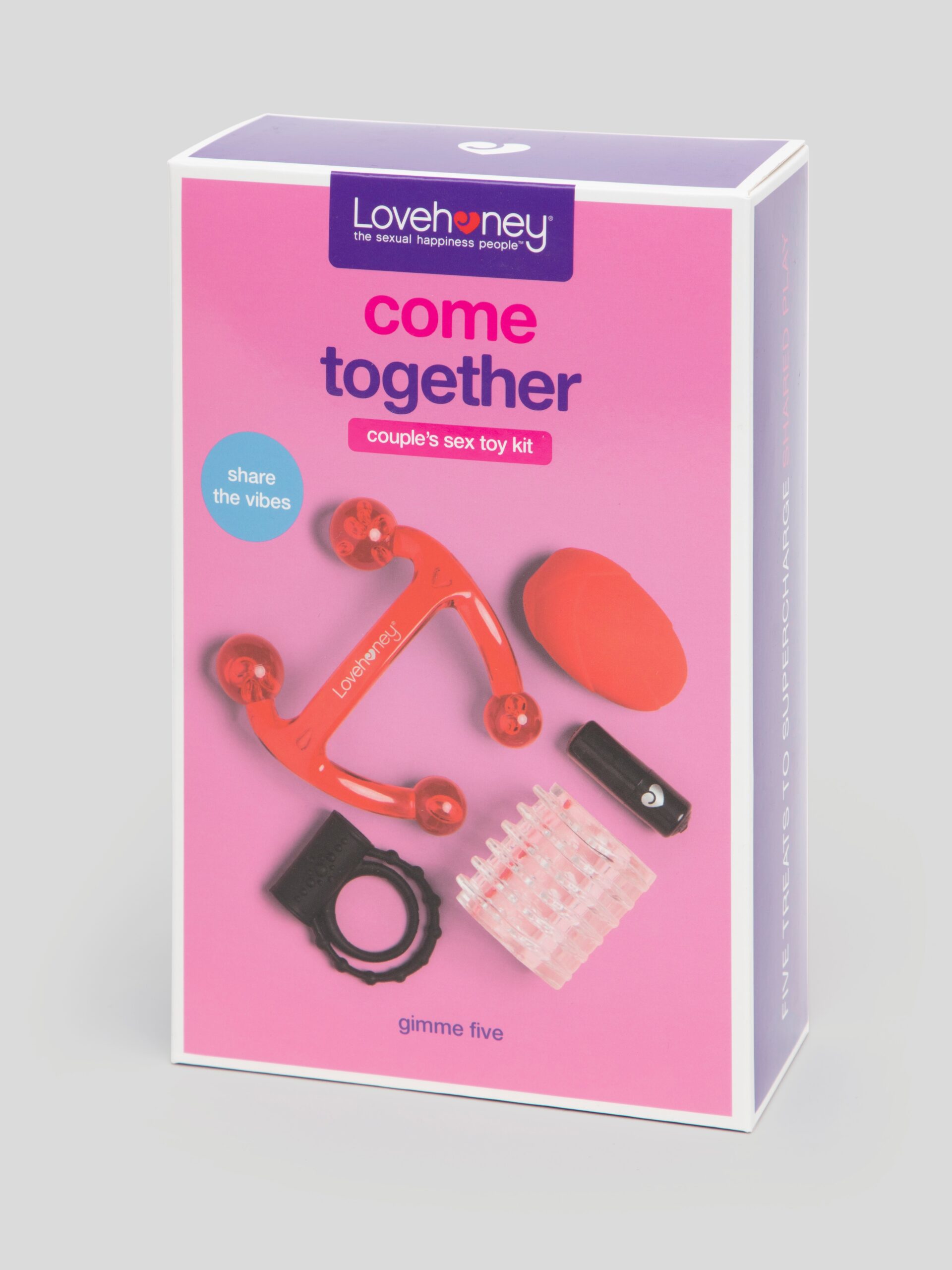 Lovehoney Come Together Rechargeable Sex Toy Kit (5 Piece) - Image 6