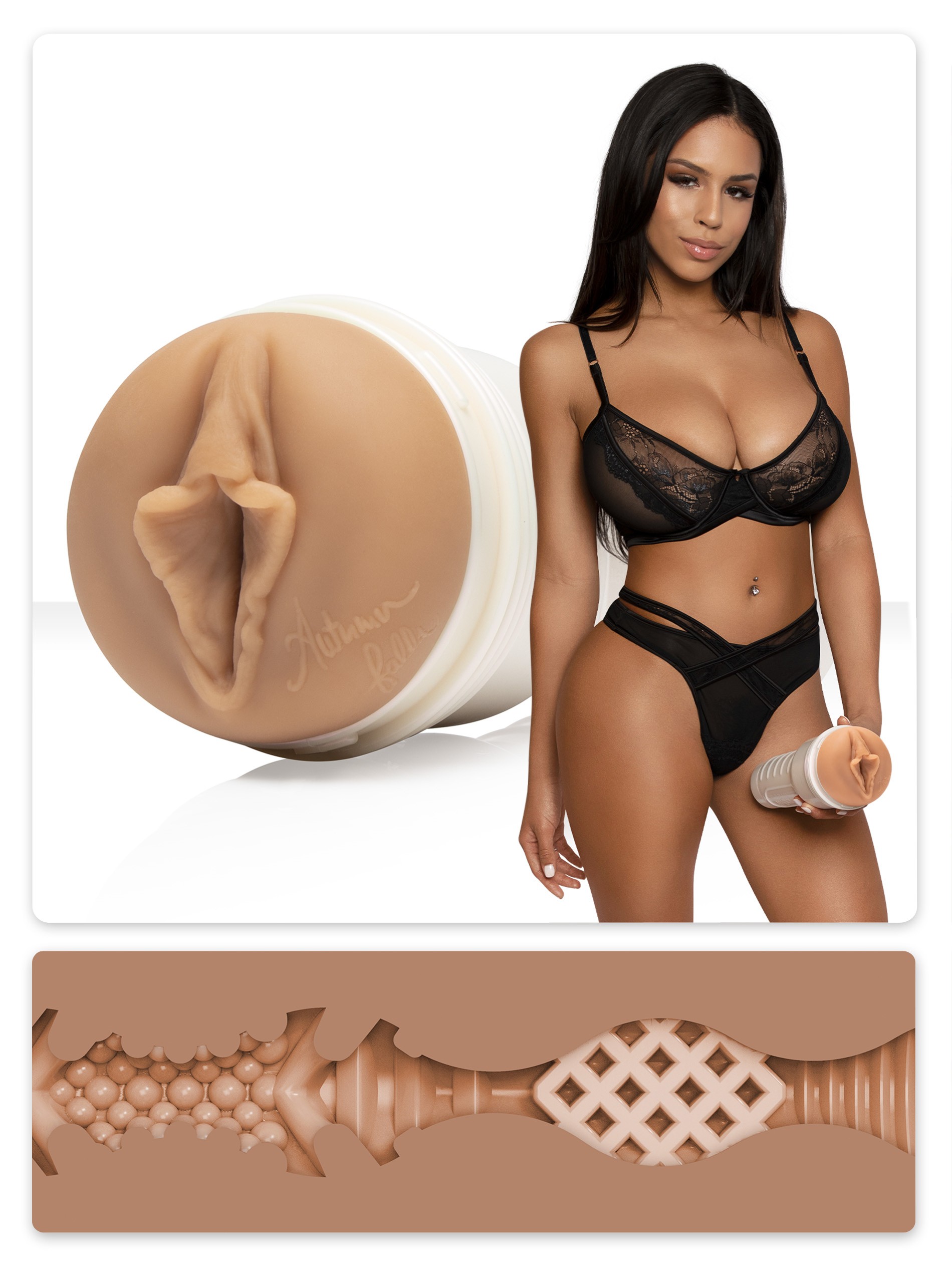 Fleshlight Autumn Falls Cream Texture - Image 2