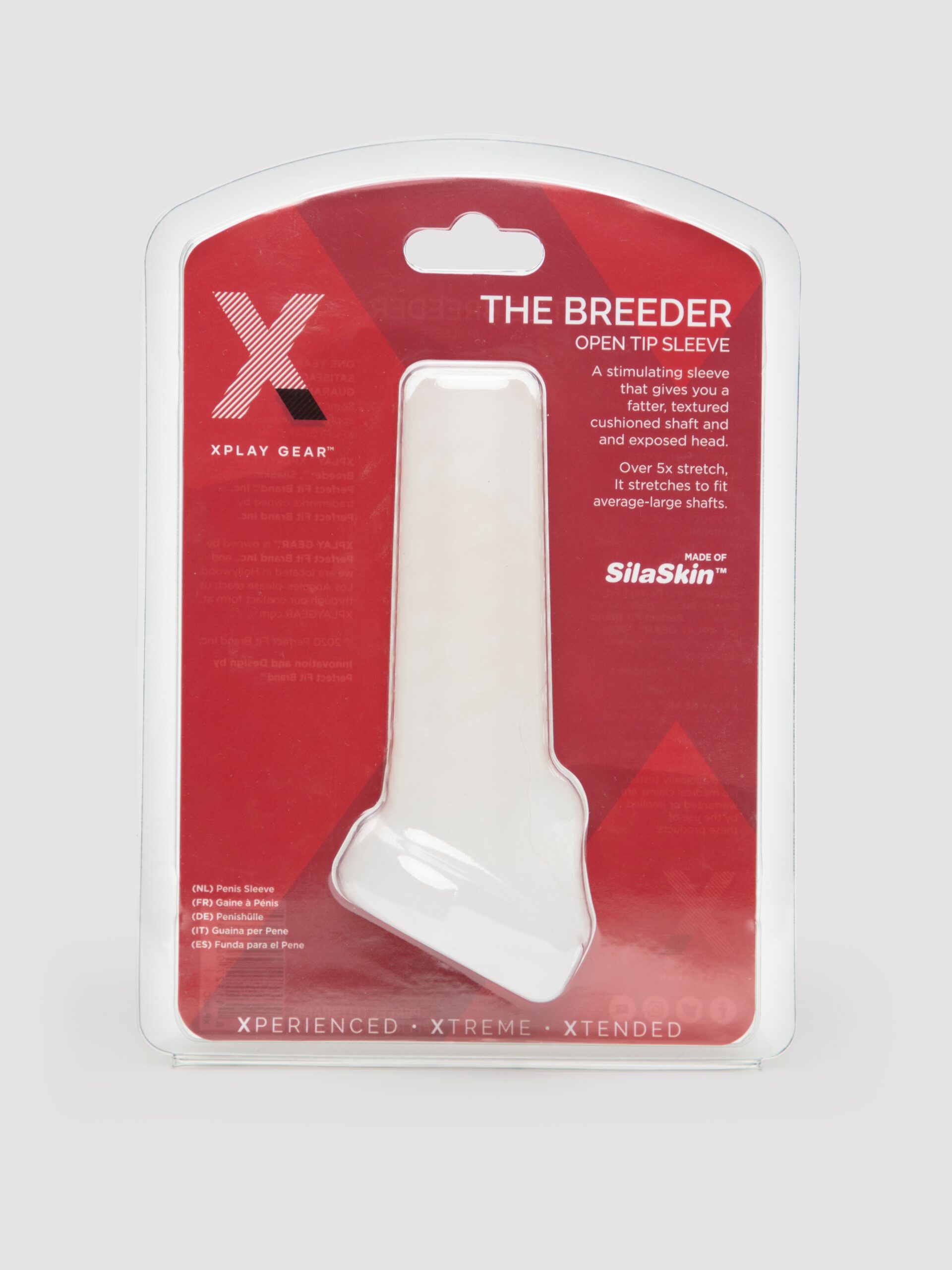 Perfect Fit Open Ended Textured Penis Sleeve - Image 6