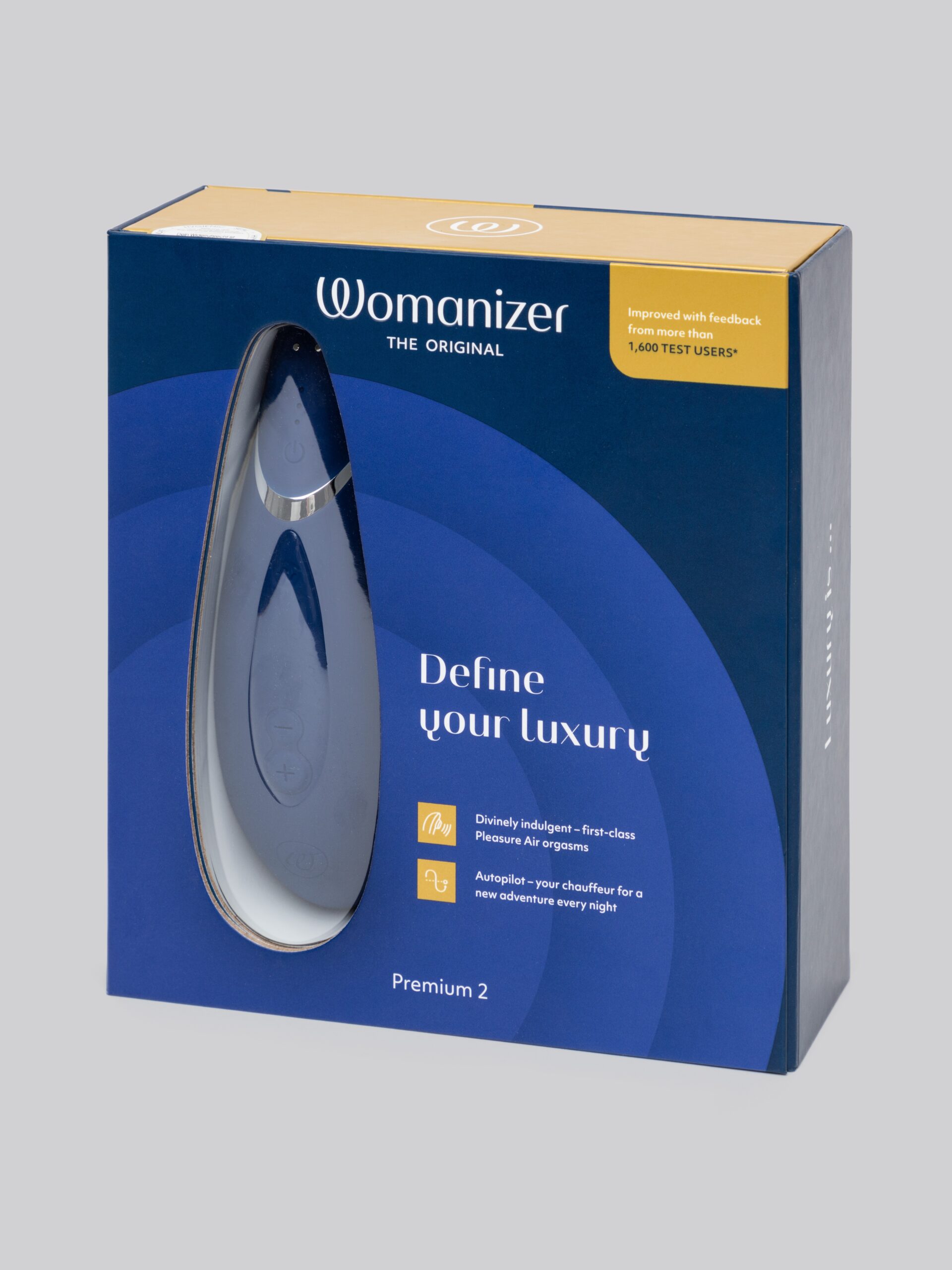 Womanizer Premium 2 Rechargeable Smart Silence Clitoral Suction Stimulator - Image 6