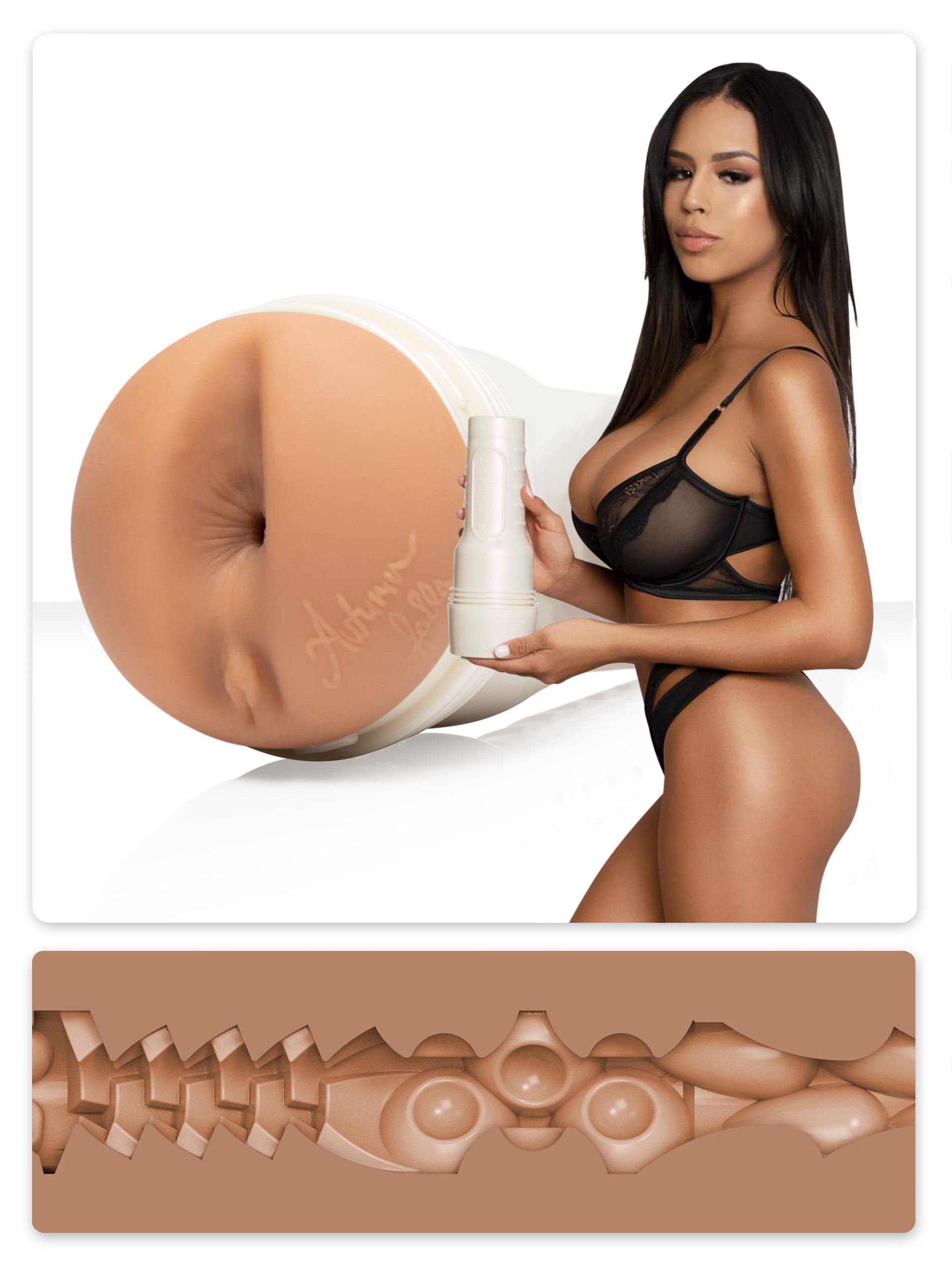 Fleshlight Girls Butt Autumn Falls Peaches Texture - Image 2