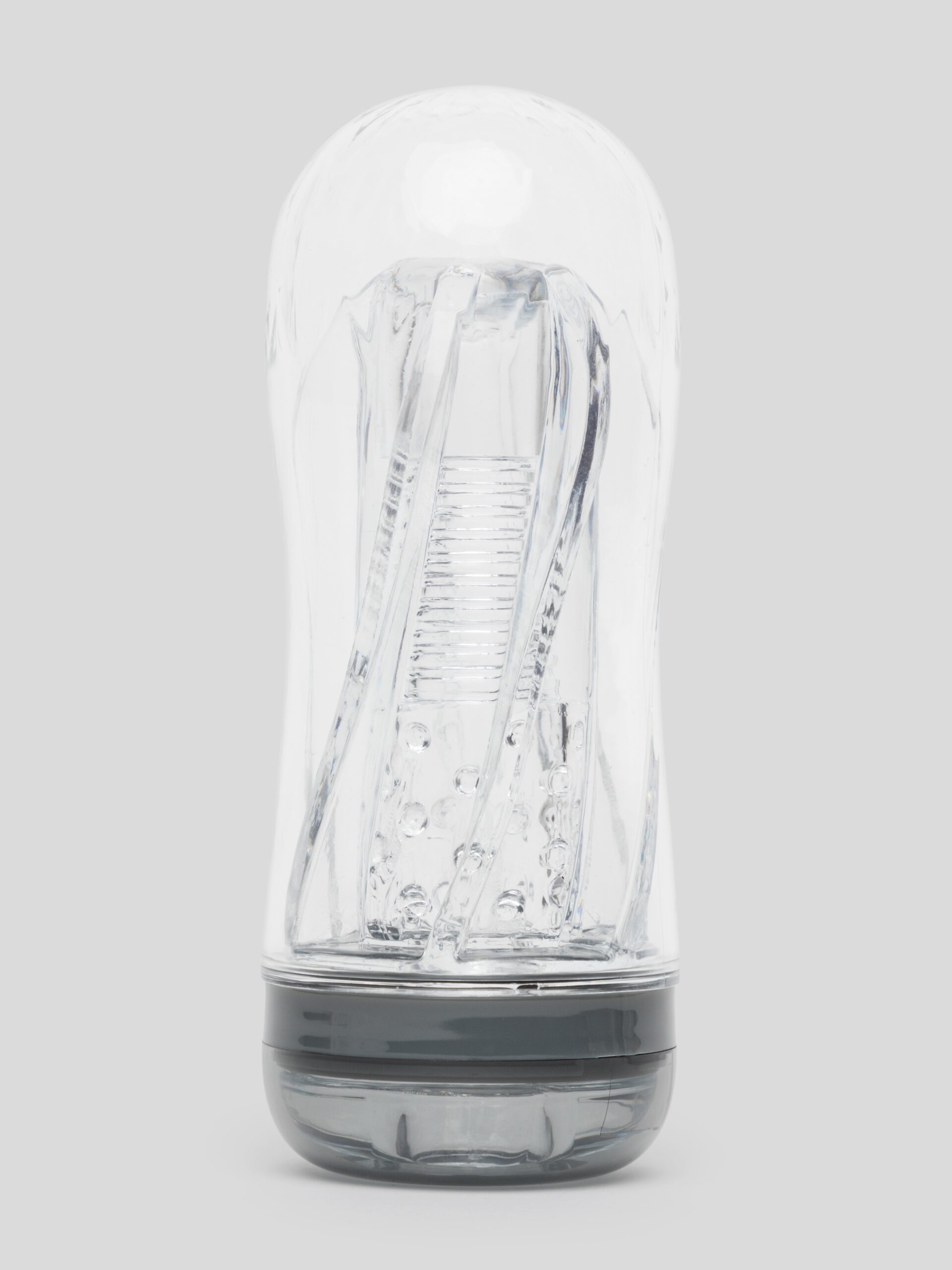 Lovehoney Heads Up Clear Textured Stroker Cup - Image 2