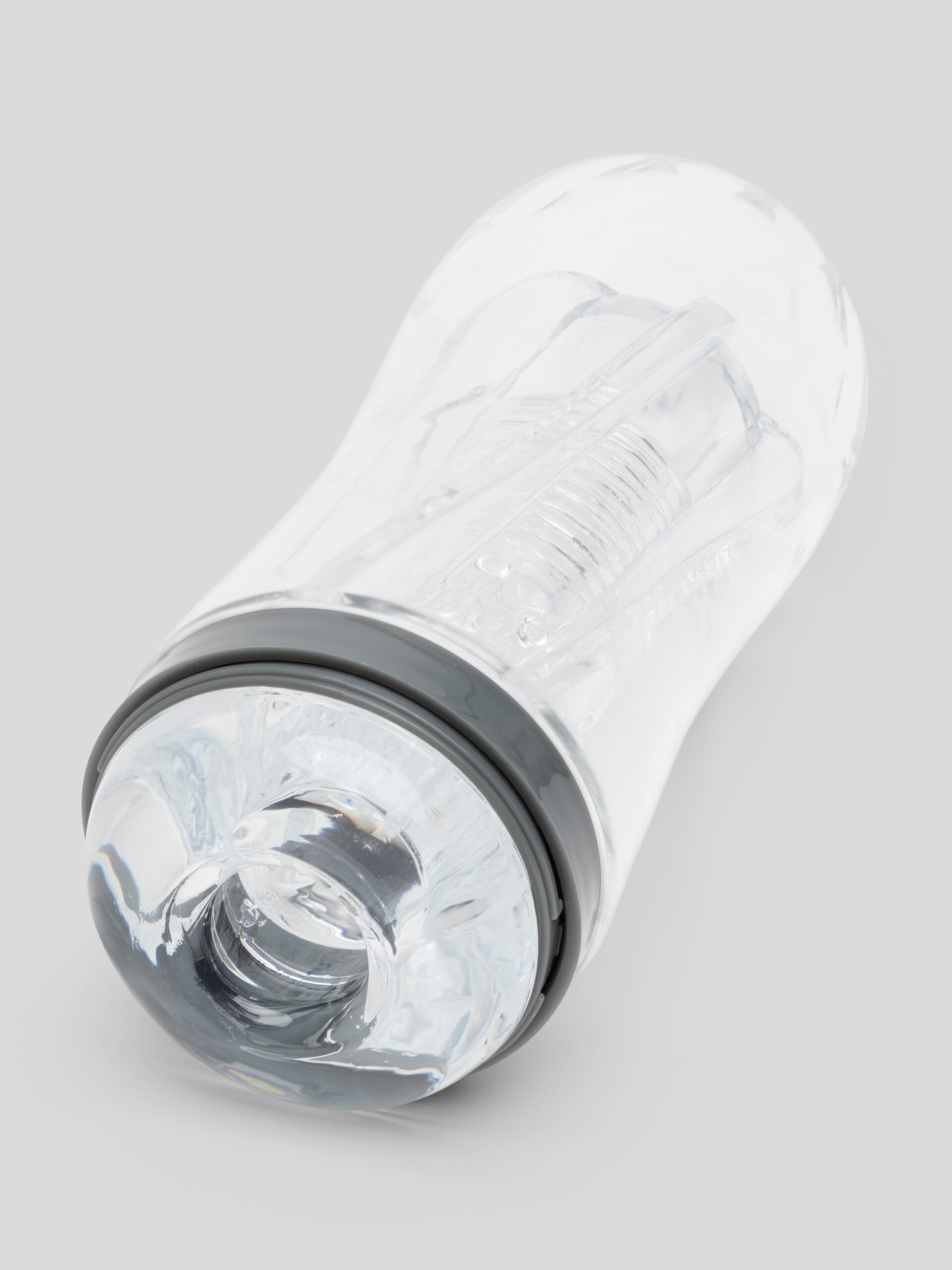 Lovehoney Heads Up Clear Textured Stroker Cup - Image 3