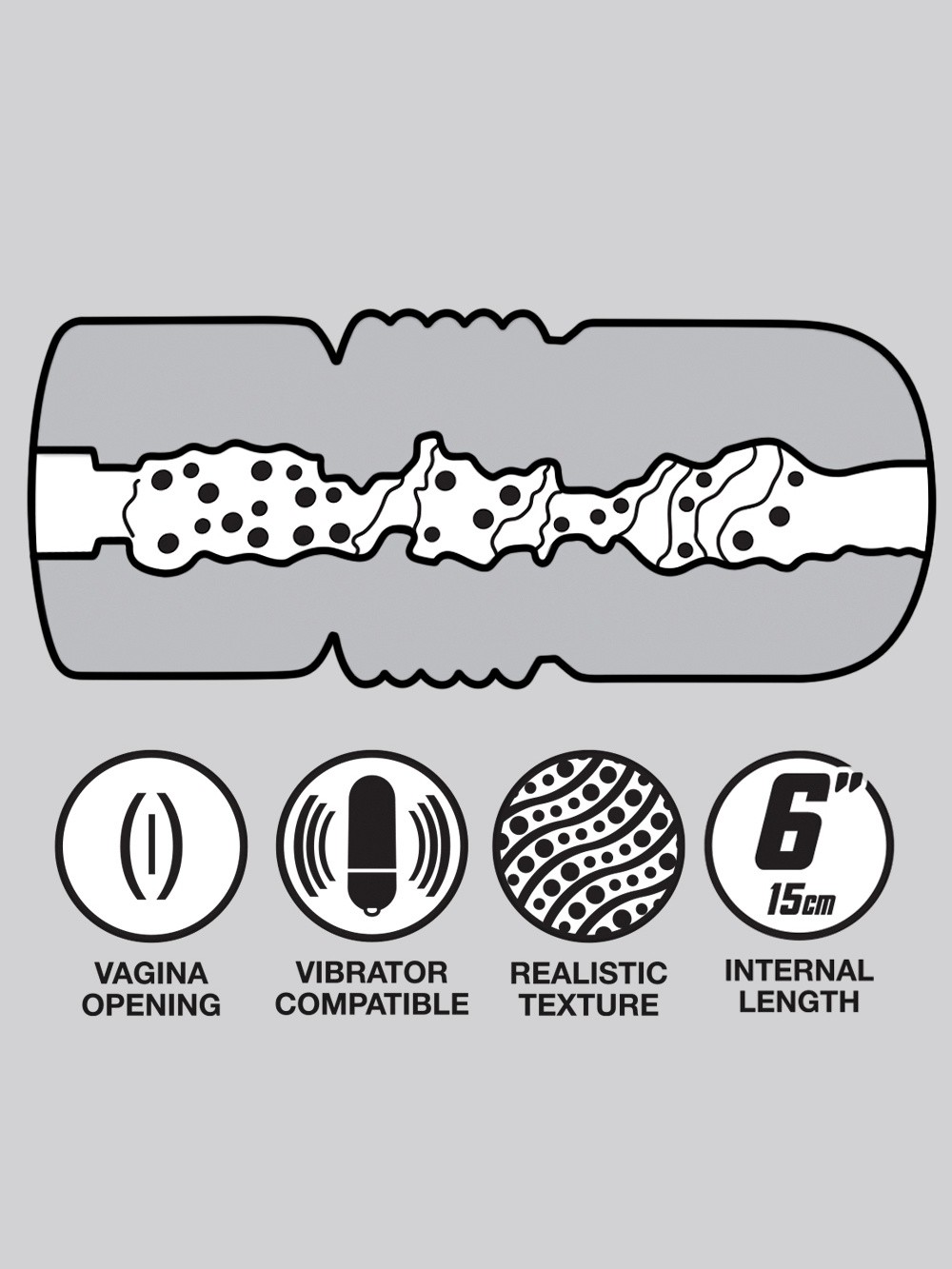 THRUST Pro Ultra Kelsi Realistic Vagina Cup - Image 6