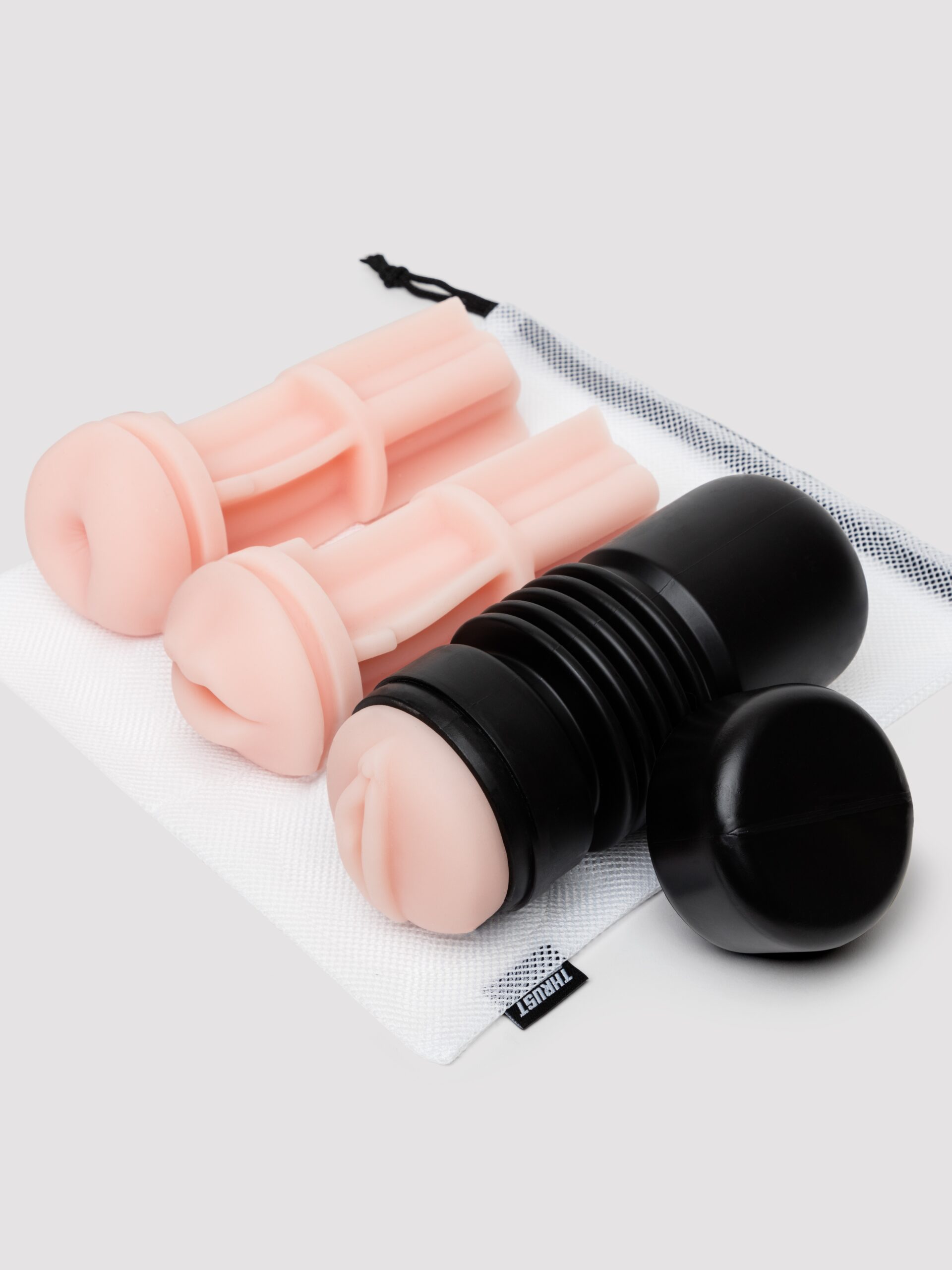 THRUST Pro Ultra Full Throttle Realistic Masturbator Cup Set (4 Piece)