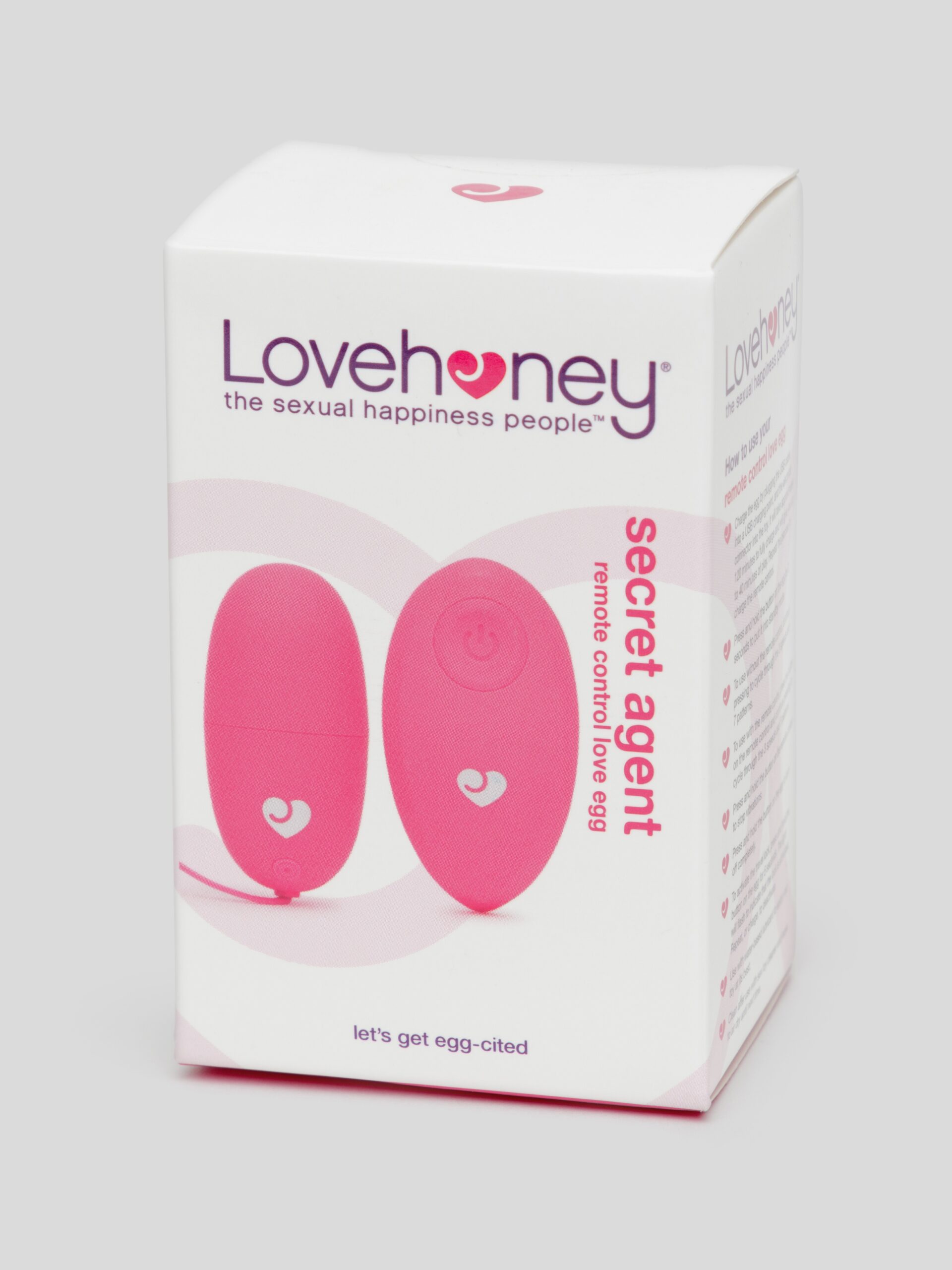 Lovehoney Secret Agent Rechargeable Remote Control Love Egg - Image 6