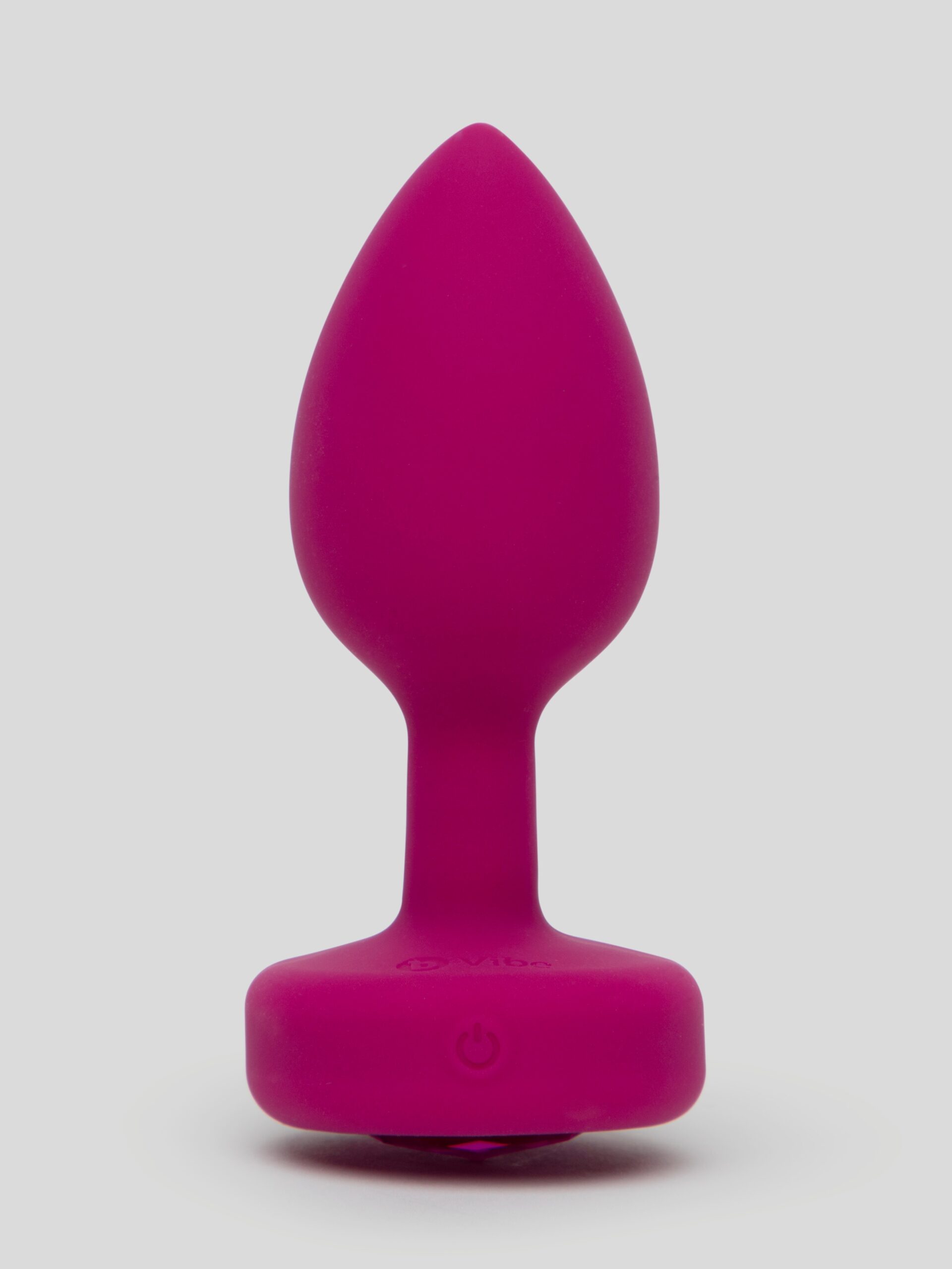 B-Vibe Remote Control Rechargeable Vibrating Silicone Jewelled Butt Plug - Image 2