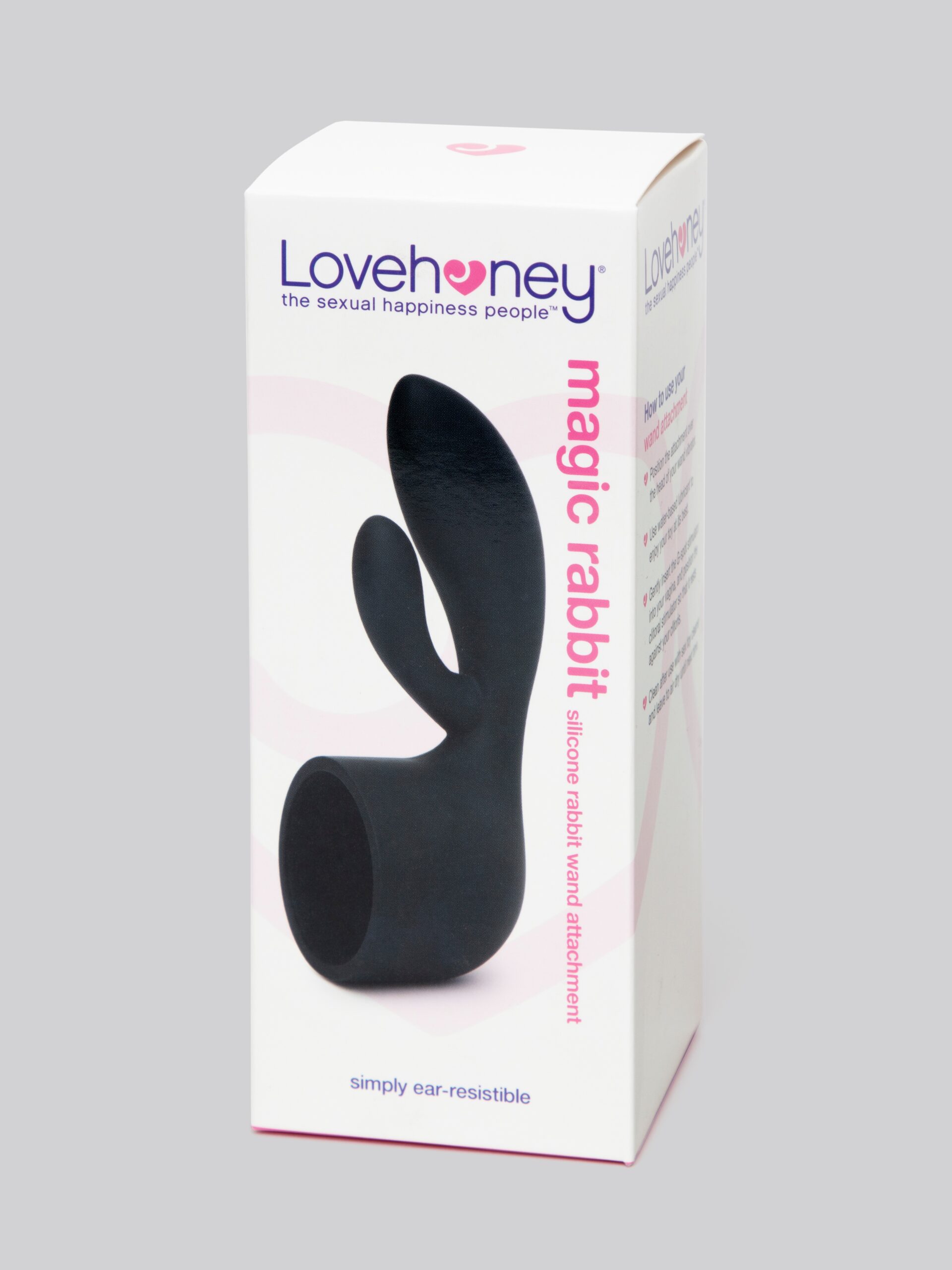 Lovehoney Silicone Rabbit Massage Wand Attachment - Image 6