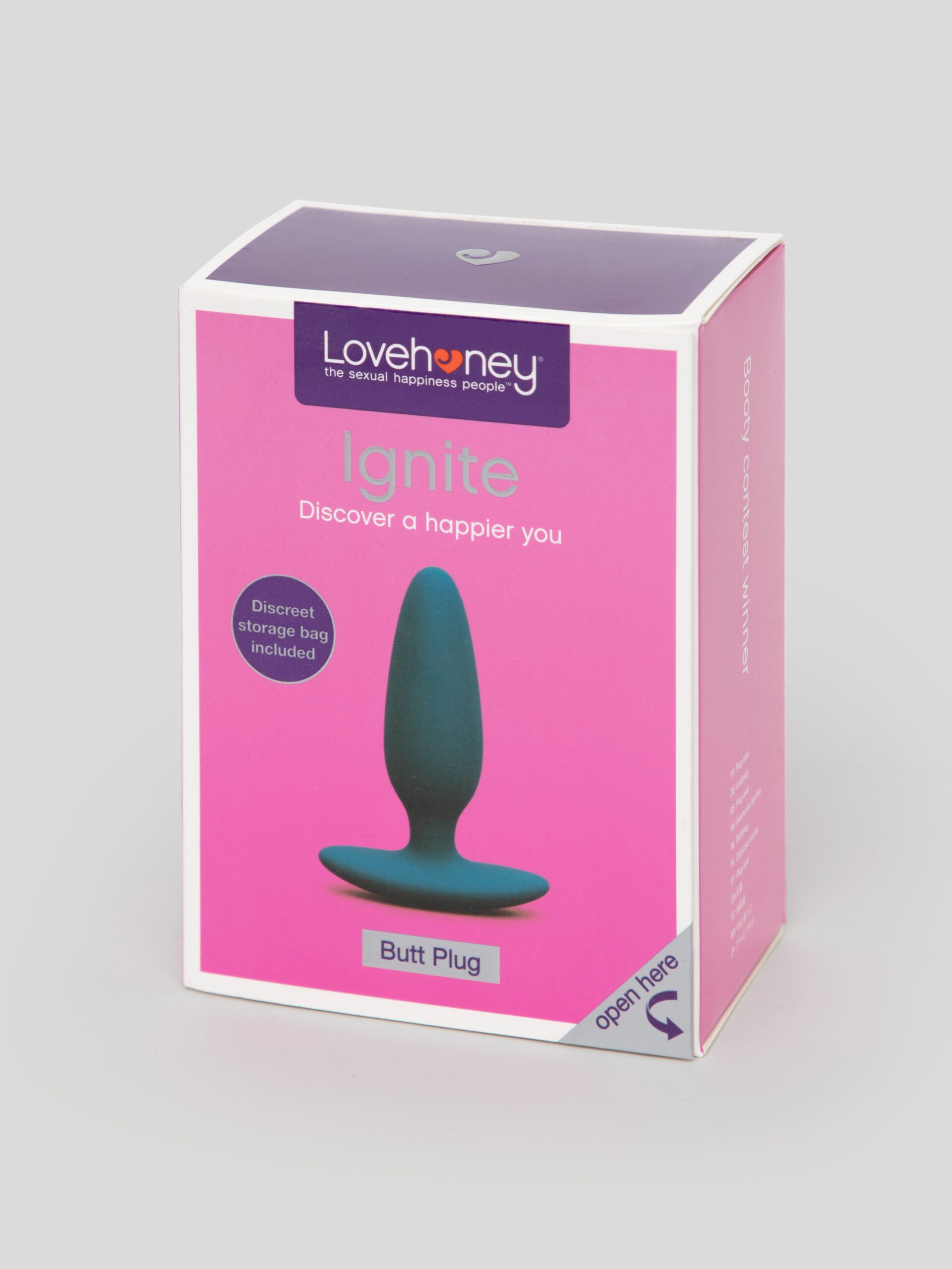 Lovehoney Ignite Silicone T-Bar Butt Plug - Image 5