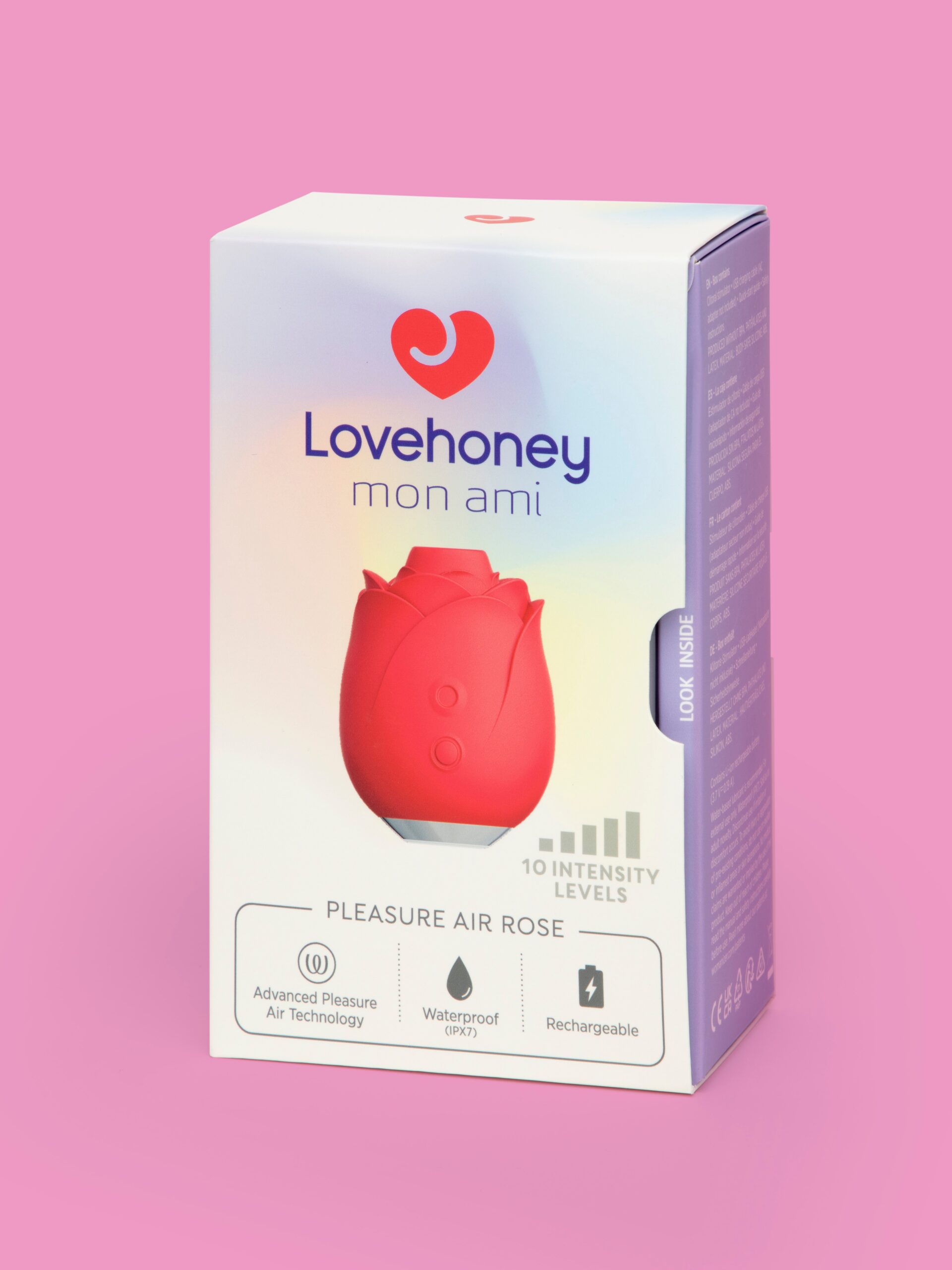Lovehoney mon ami Pleasure Air Rose Clitoral Suction Stimulator - Image 7