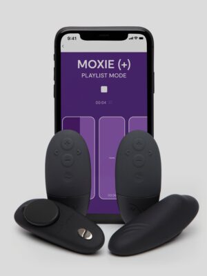 We-Vibe Moxie Tease Us Vibrating Silicone Clitoral Vibrator Boxed Set