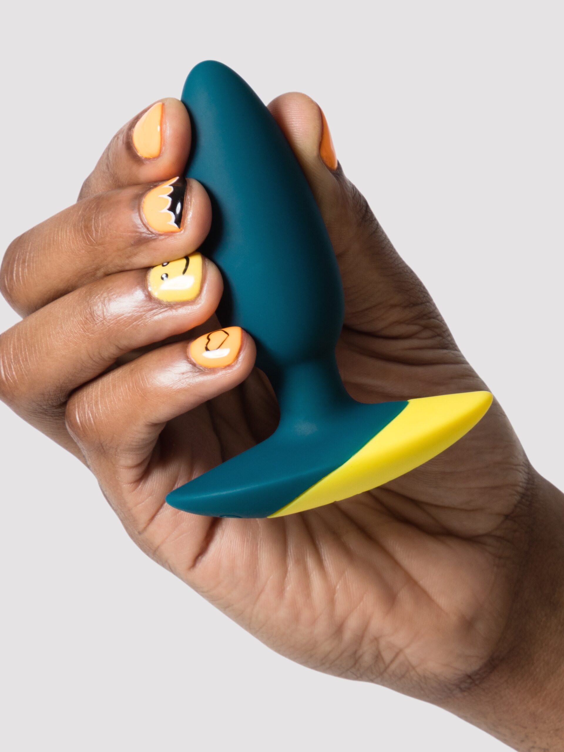 ROMP Bass Rechargeable Silicone Vibrating Butt Plug 3.5 Inches - Image 4