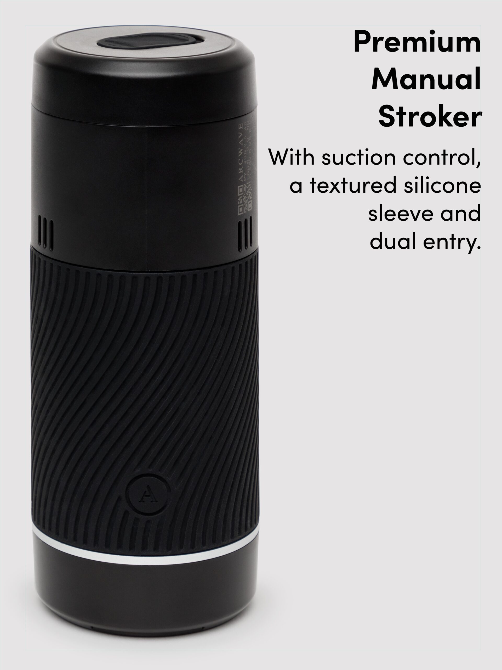 Arcwave Pow Silicone Dual-Entrance Suction Control Male Masturbator - Image 2