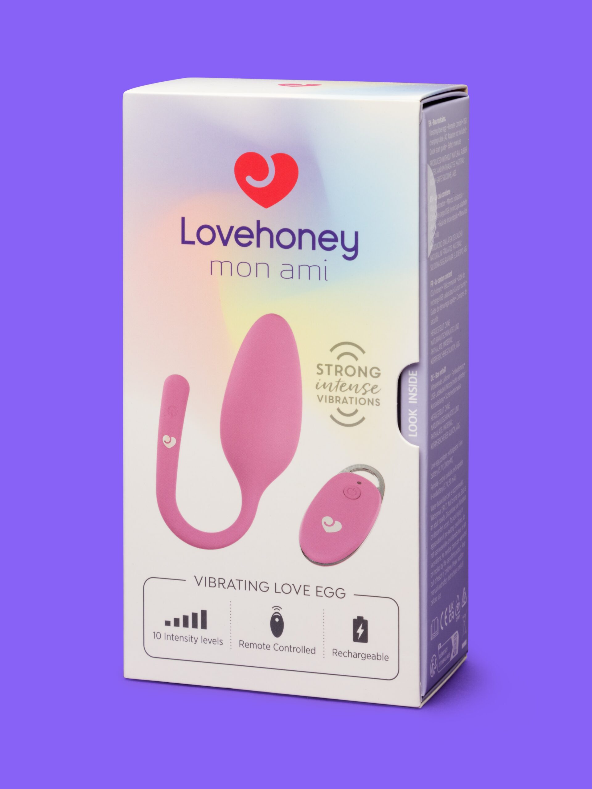 Lovehoney mon ami Remote Control Vibrating Love Egg - Image 7