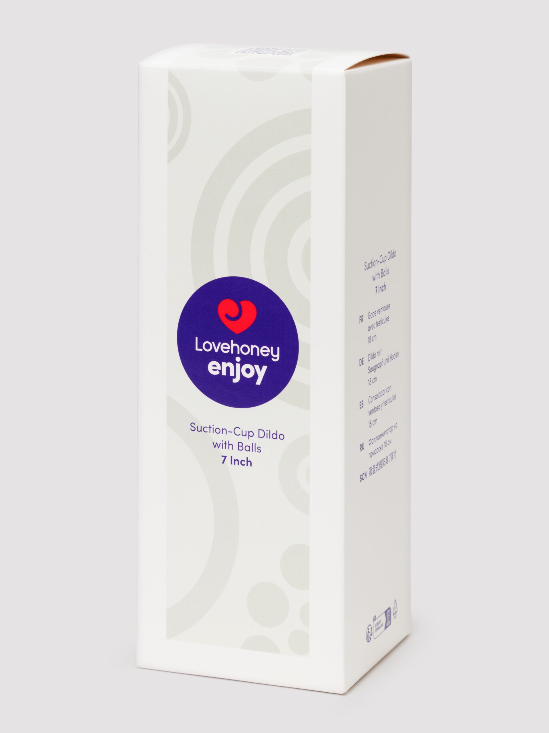 Lovehoney Enjoy Clear Dildo with Balls 7 Inch - Image 7