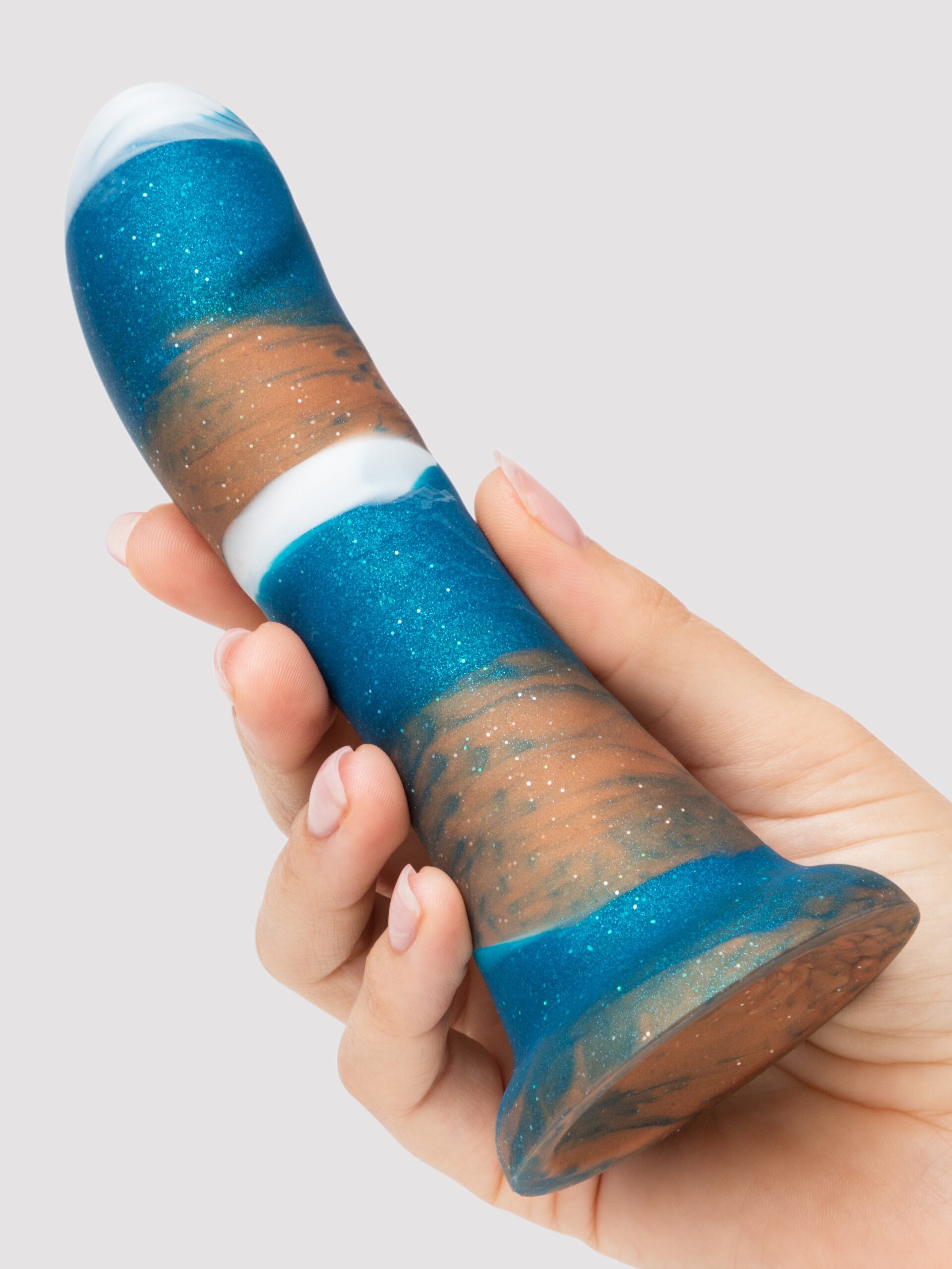 Lovehoney Ocean Textured Dildo 5.5 Inch - Image 4