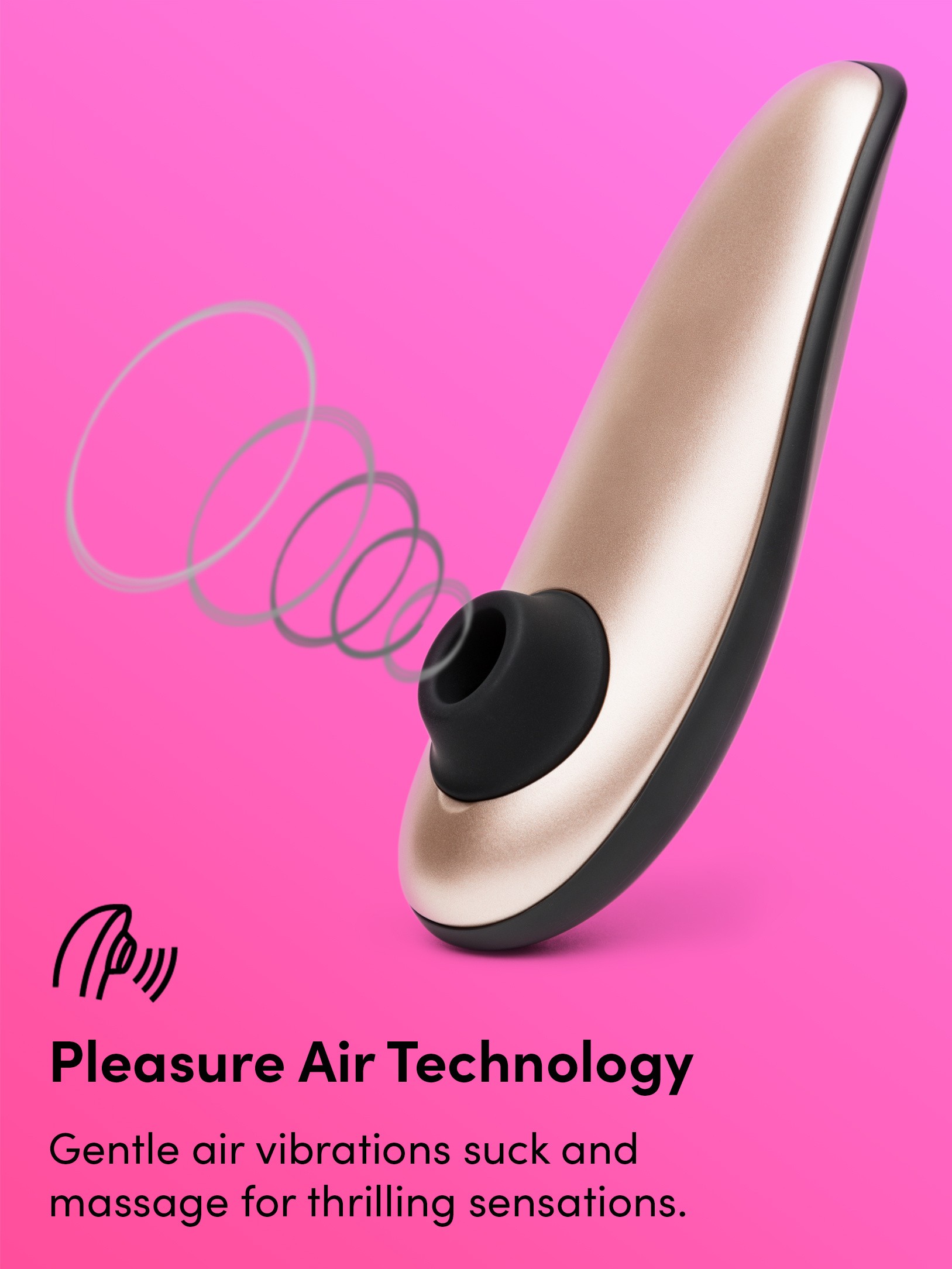 Womanizer X Lovehoney Classic Rechargeable Clitoral Stimulator - Image 2