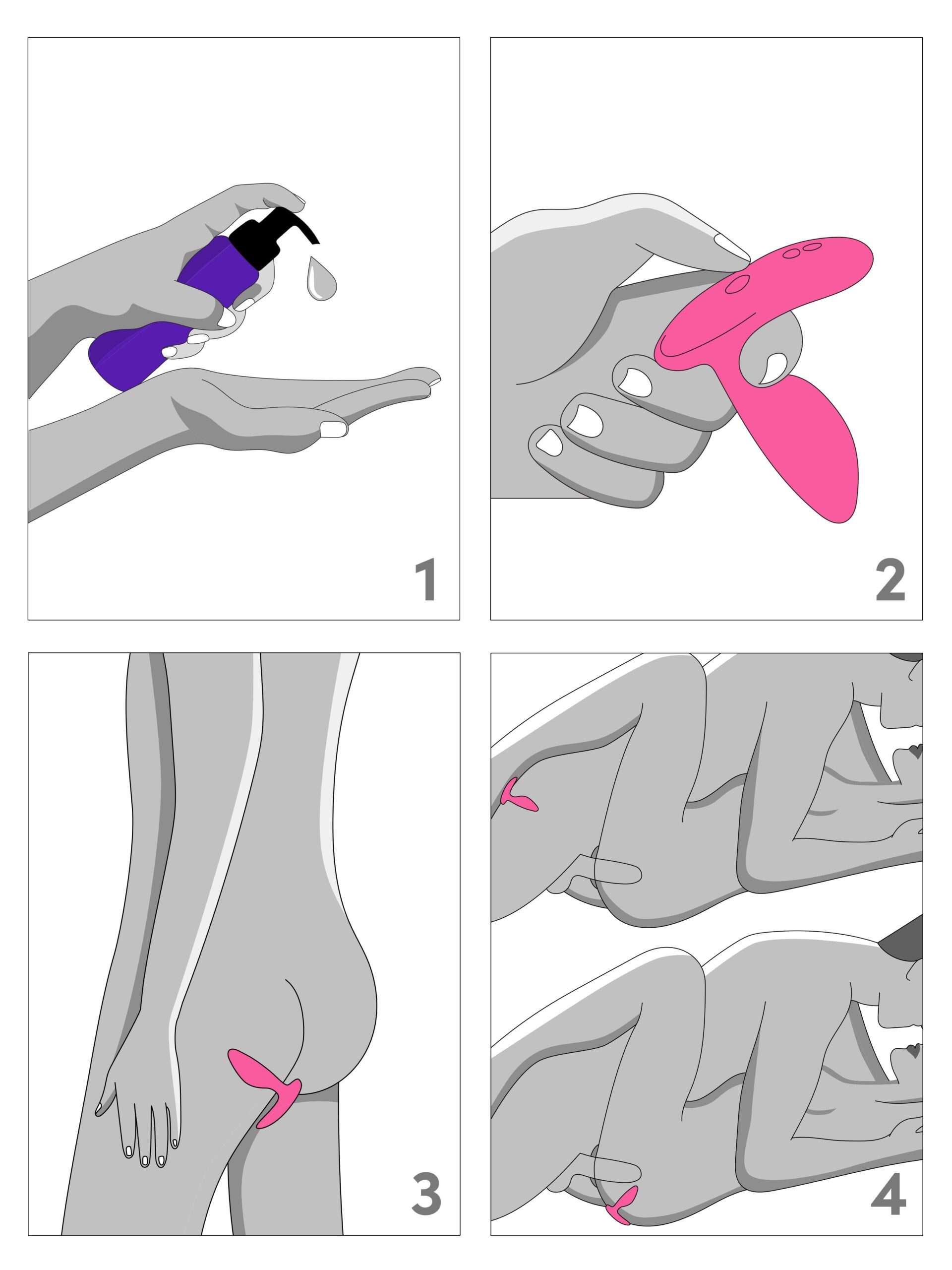 We-Vibe Ditto+ Rechargeable Remote and App Control Vibrating Butt Plug - Image 6