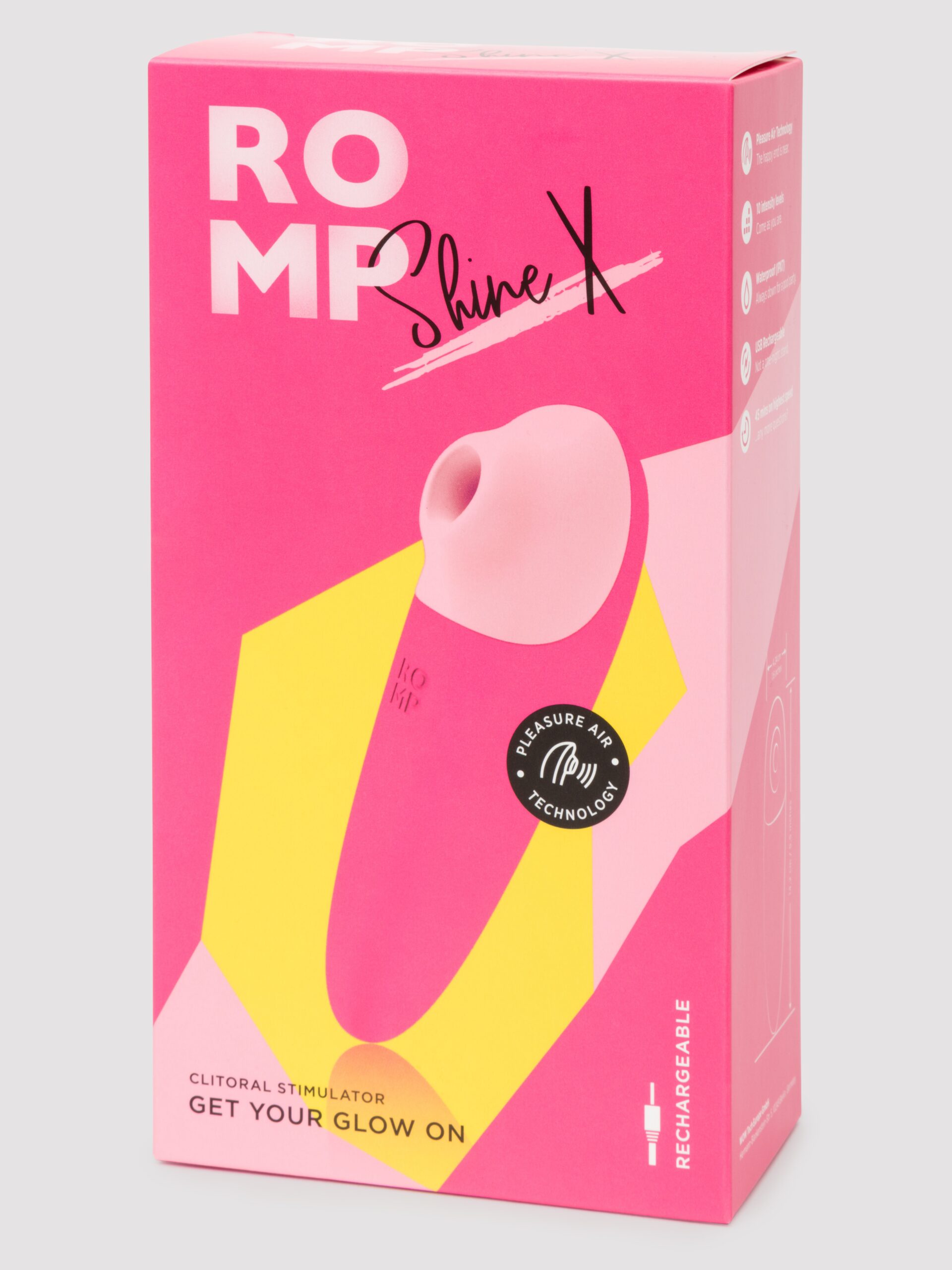 ROMP Shine X Rechargeable Silicone Clitoral Suction Stimulator - Image 7