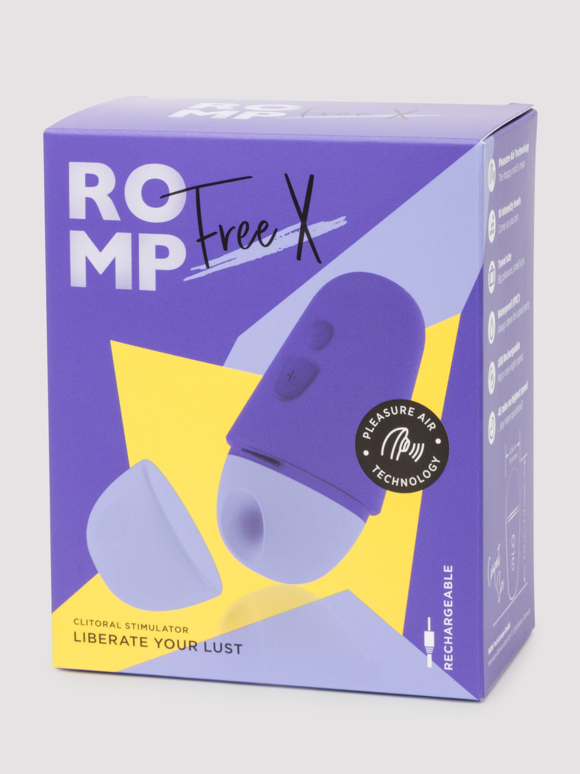 ROMP Free X Rechargeable Silicone Travel Clitoral Suction Stimulator - Image 6