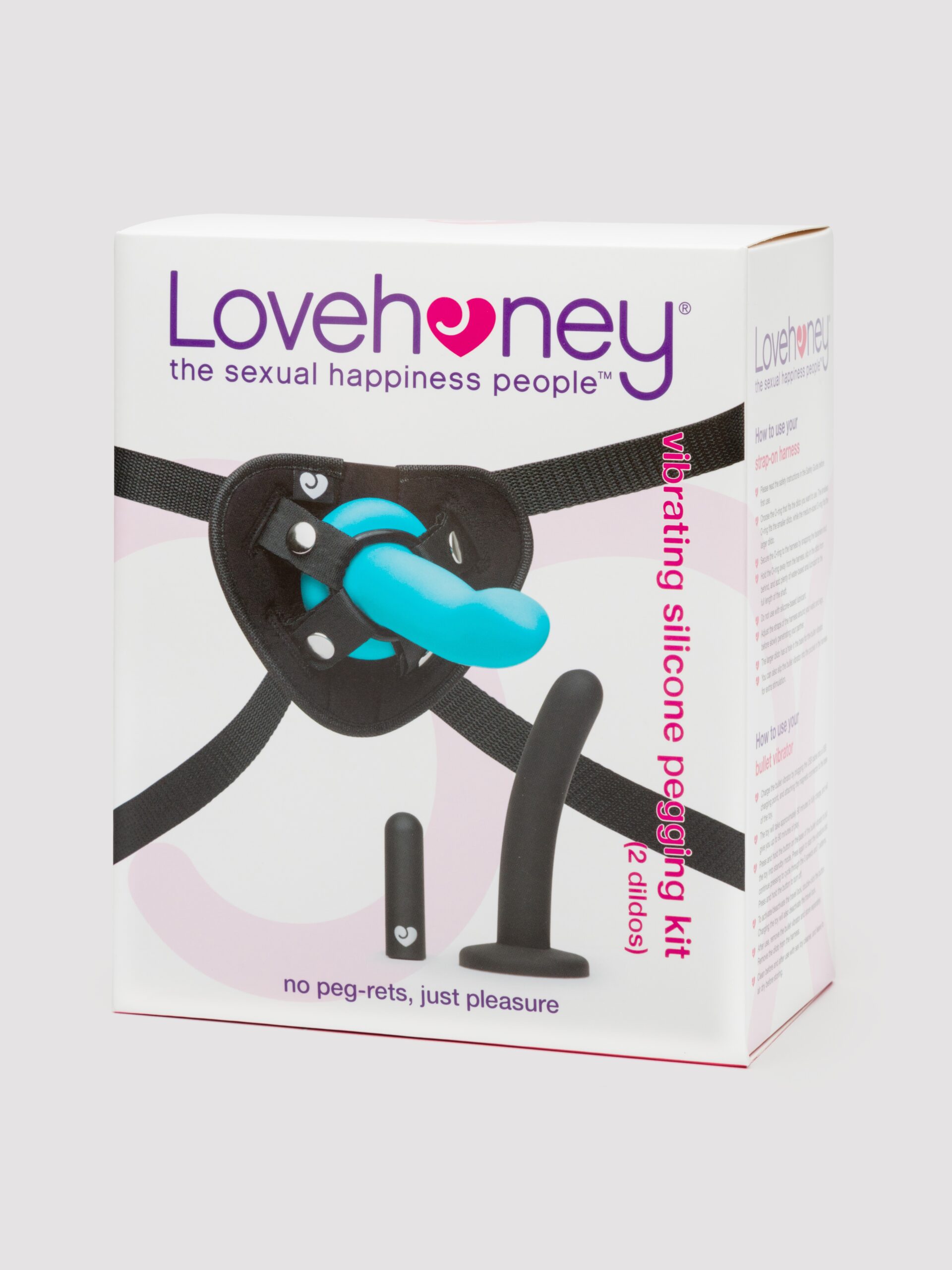 Lovehoney Vibrating Silicone Pegging Kit (4 piece) - Image 8