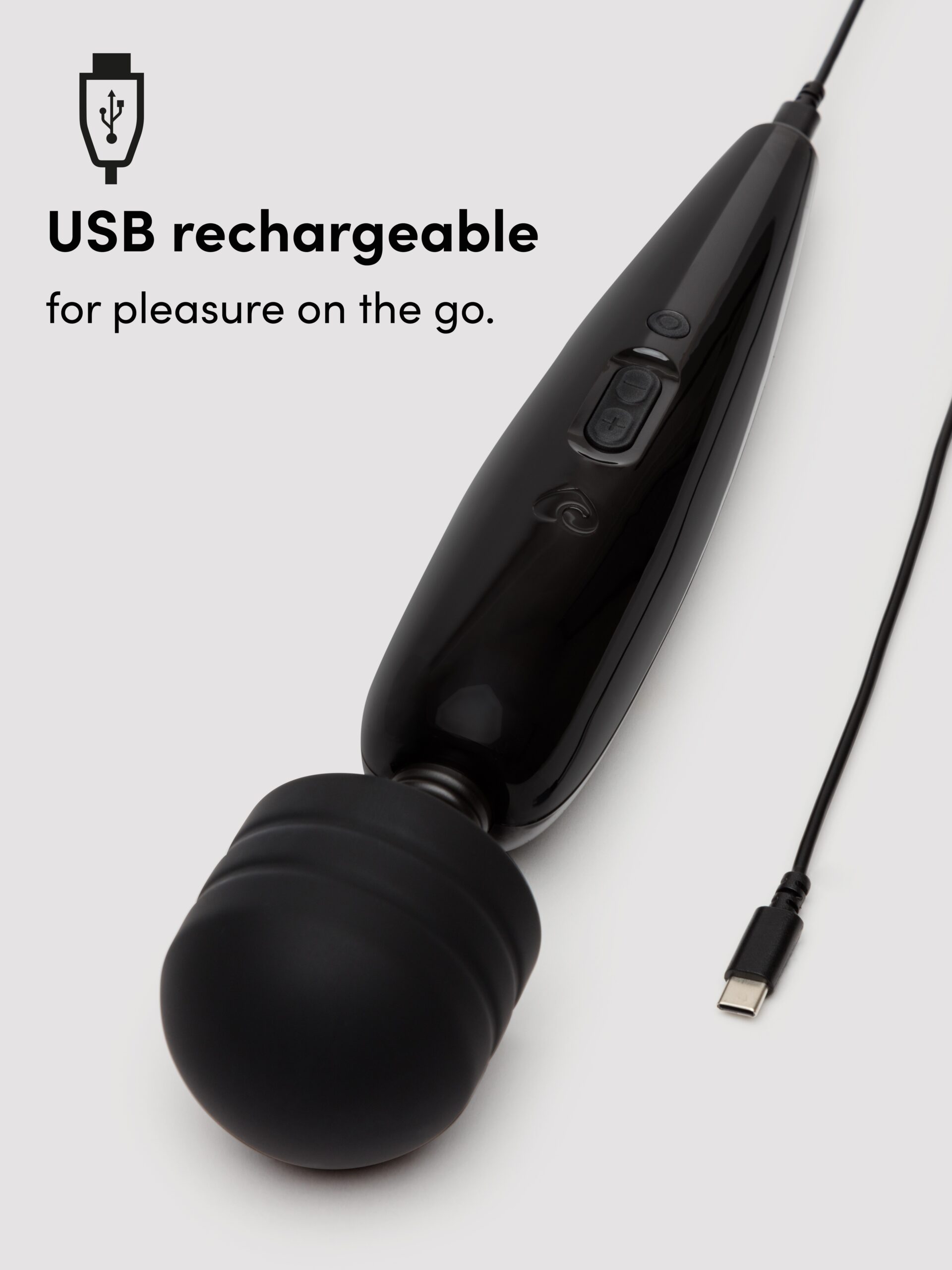 Lovehoney Classic Wand Rechargeable Extra Powerful Multispeed Wand Vibrator - Image 5