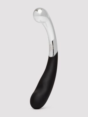 Fifty Shades of Grey Sweet Pressure Dark Steel and Silicone Double-Ended Dildo