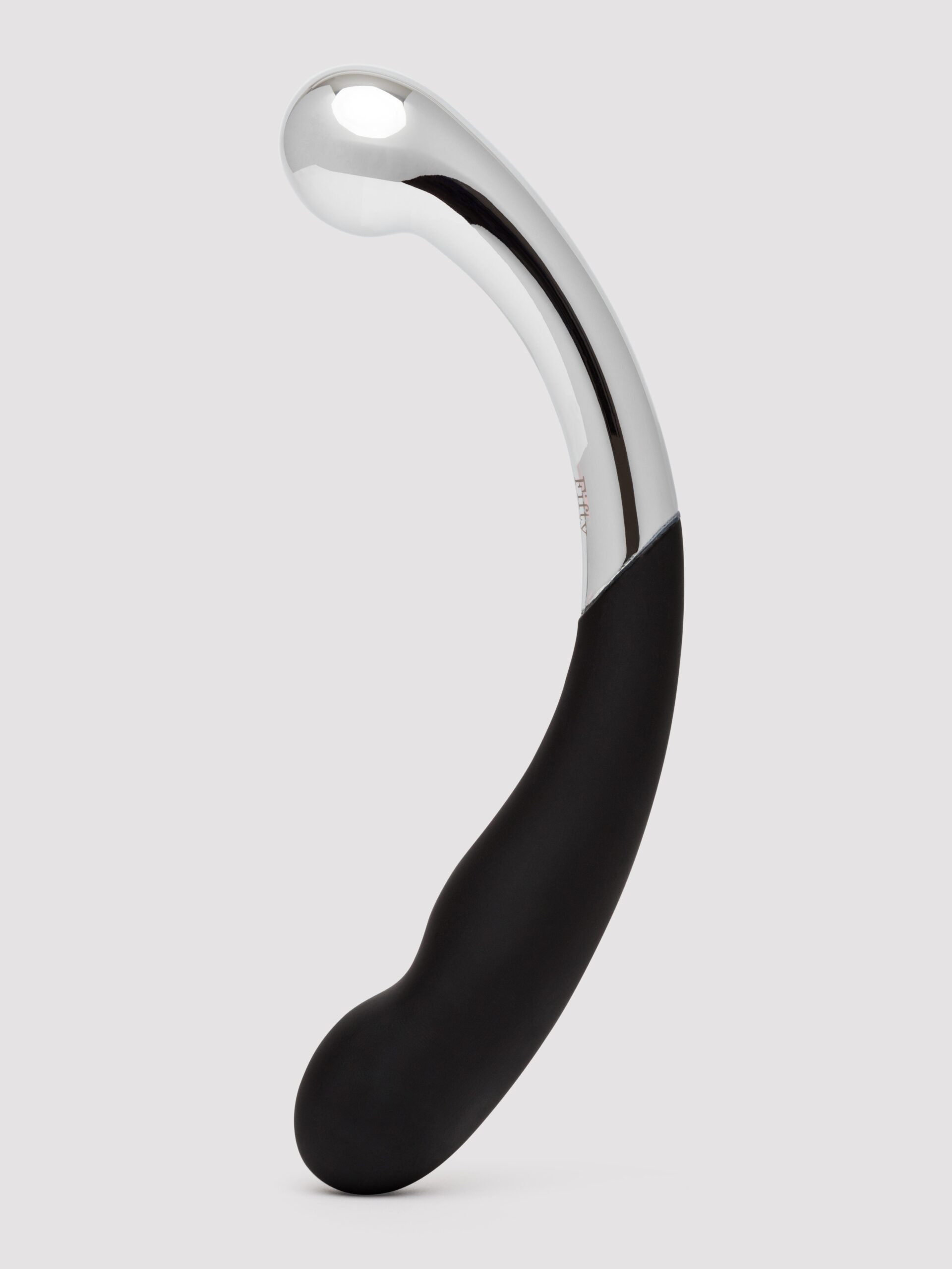 Fifty Shades of Grey Sweet Pressure Dark Steel and Silicone Double-Ended Dildo - Image 3