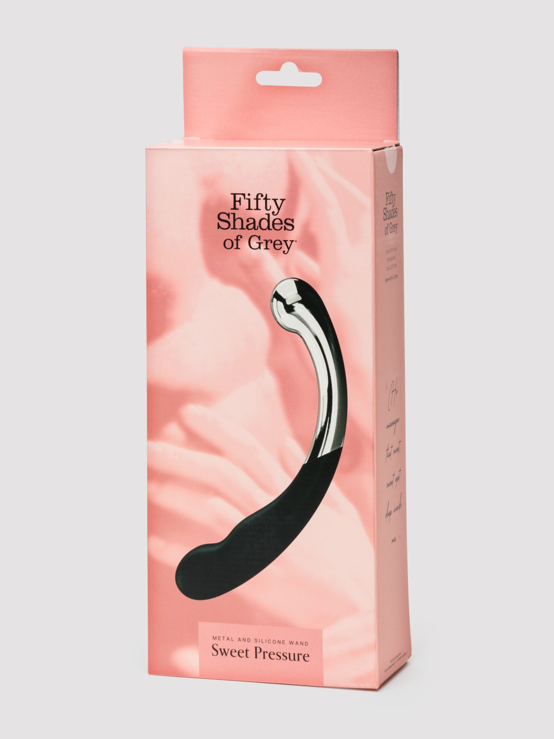 Fifty Shades of Grey Sweet Pressure Dark Steel and Silicone Double-Ended Dildo - Image 6