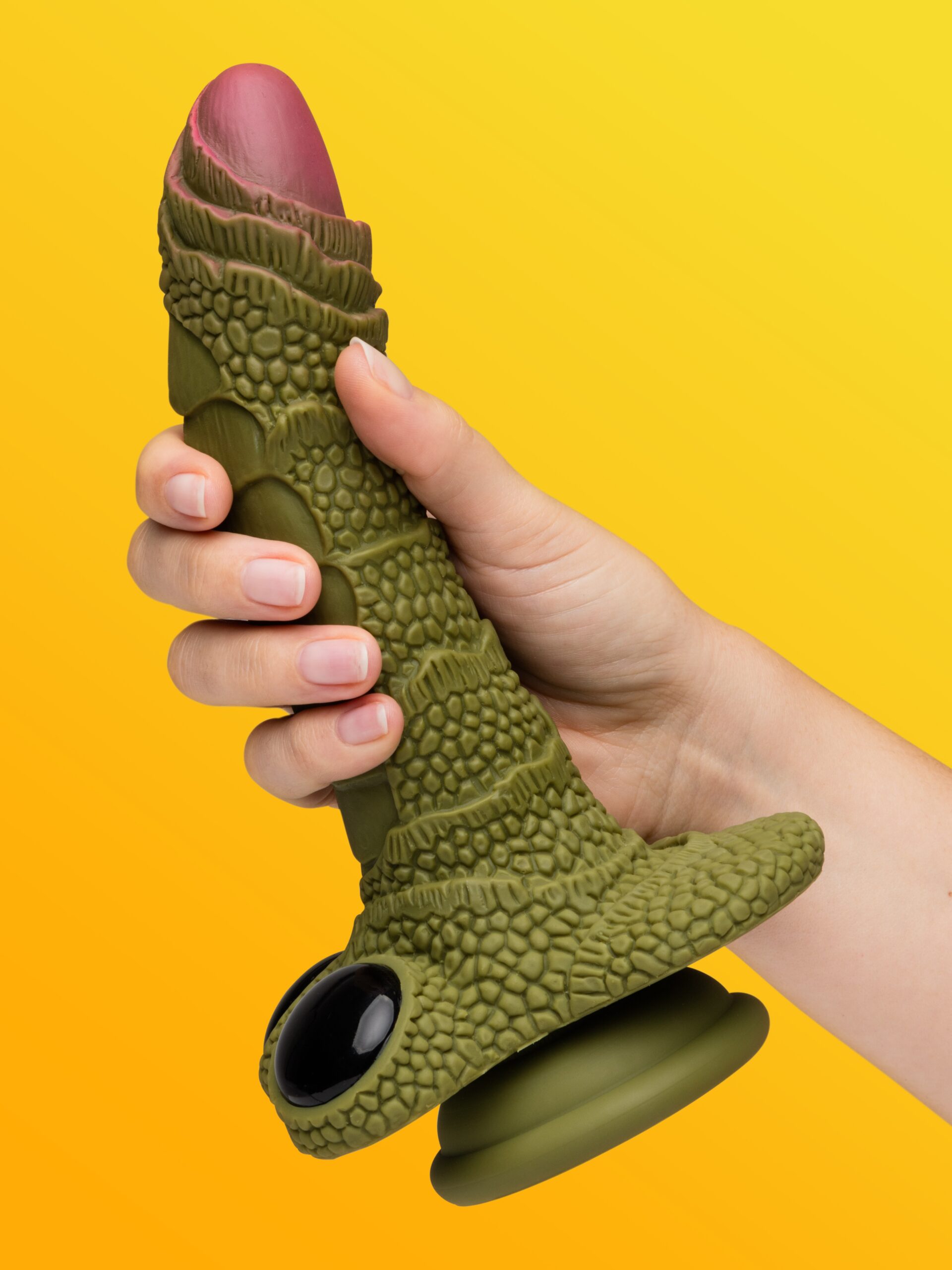 Creature Cock Swamp Monster Silicone Scaly Dildo - Image 2