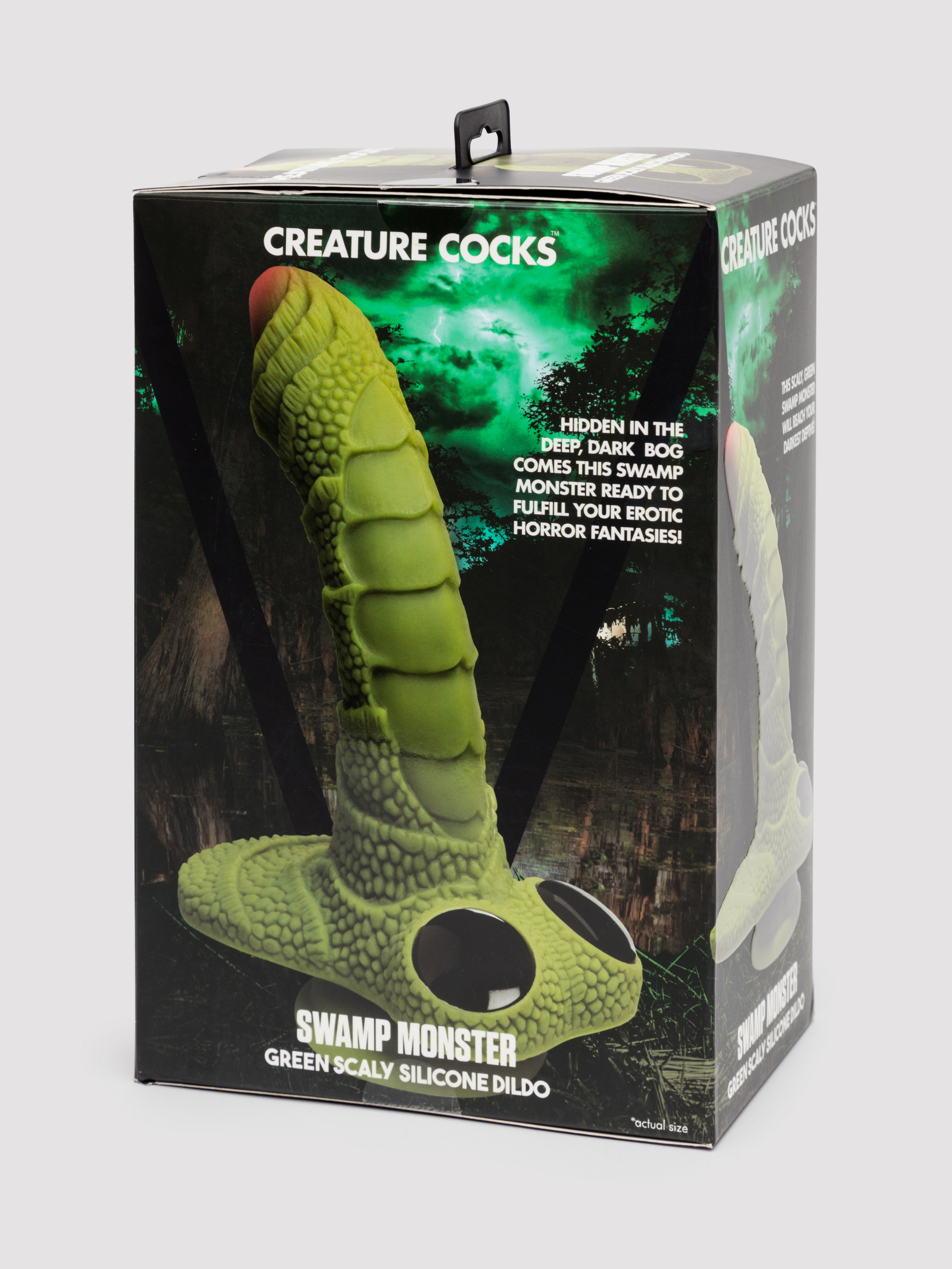 Creature Cock Swamp Monster Silicone Scaly Dildo - Image 6