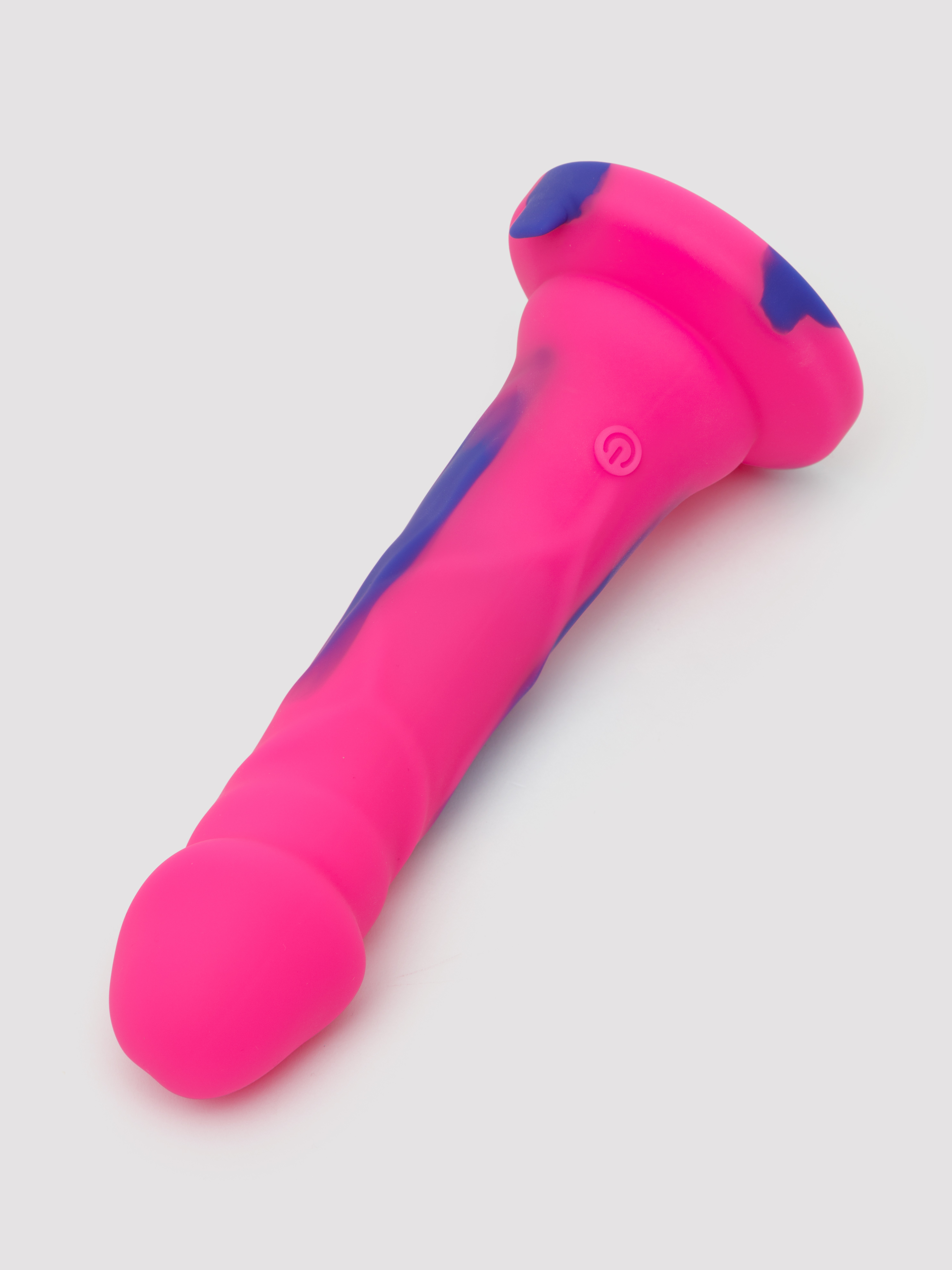 Lifelike Lover Luxe Realistic Multicoloured Silicone Vibrating Dildo 7 Inch - Image 5