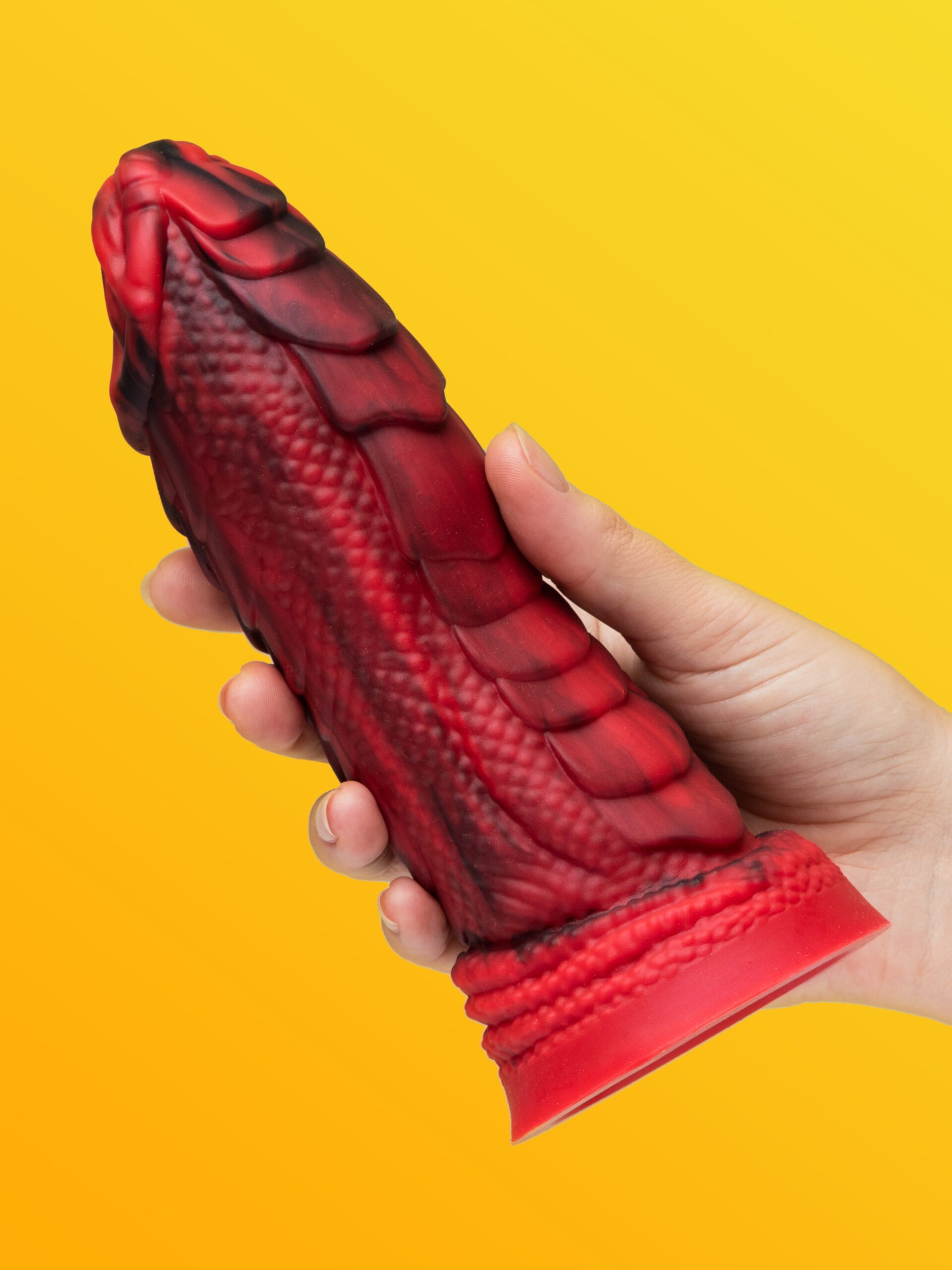 Lovehoney Pleasure Quest Girthy Fire Dragon Dildo - Image 2