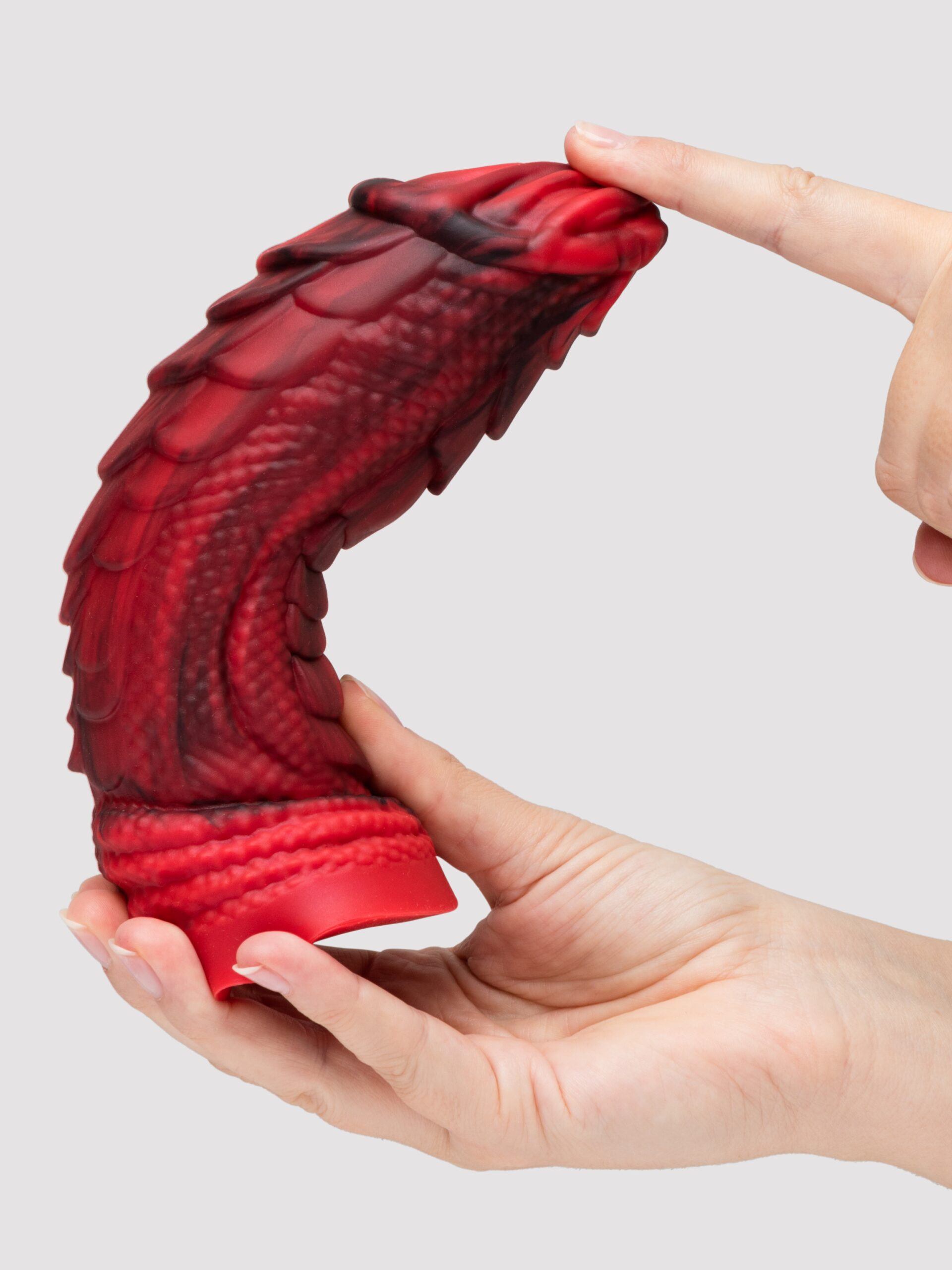 Lovehoney Pleasure Quest Girthy Fire Dragon Dildo - Image 5